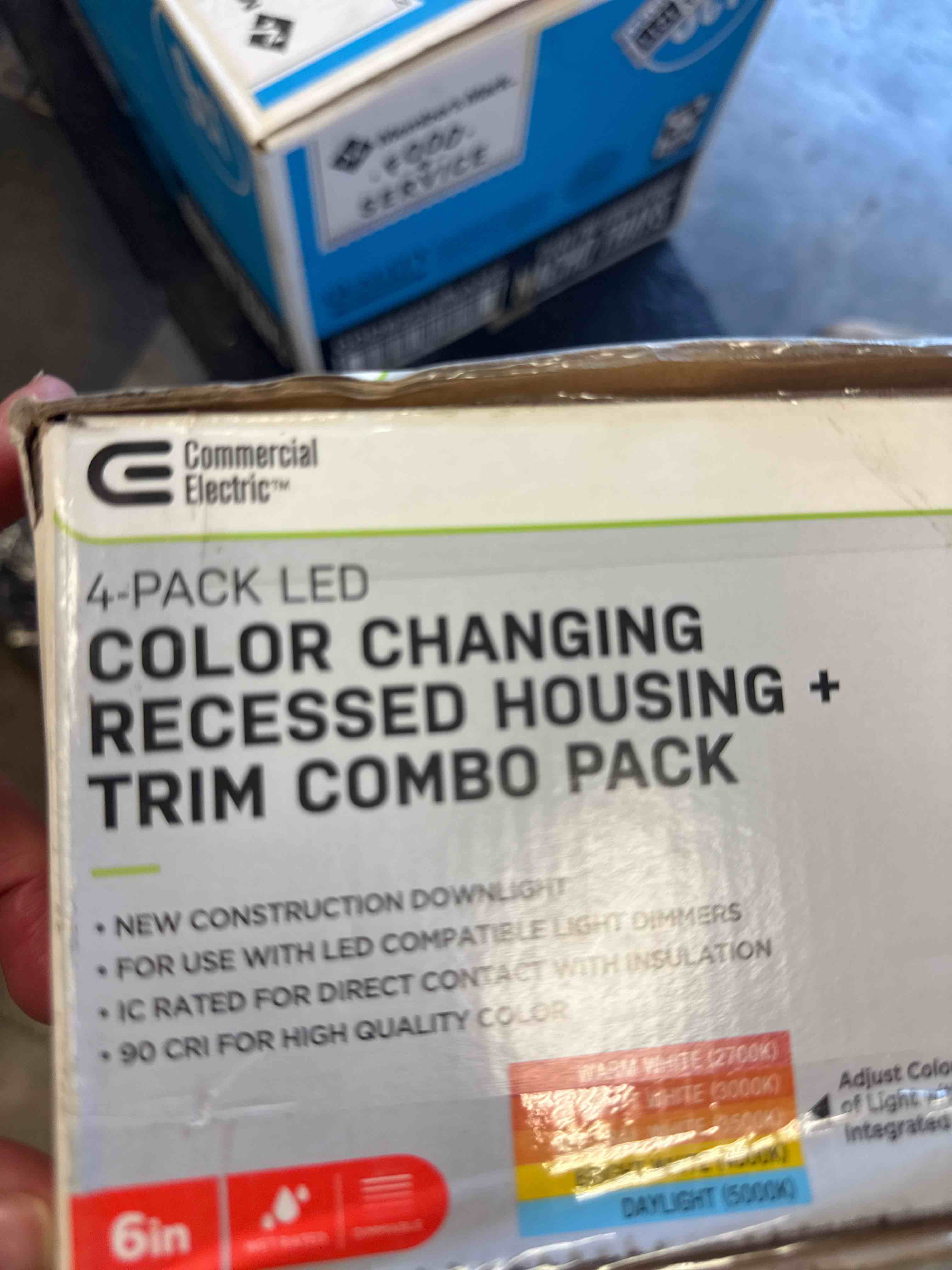 Color Changing Recessed Housing Trim Combo Pack 