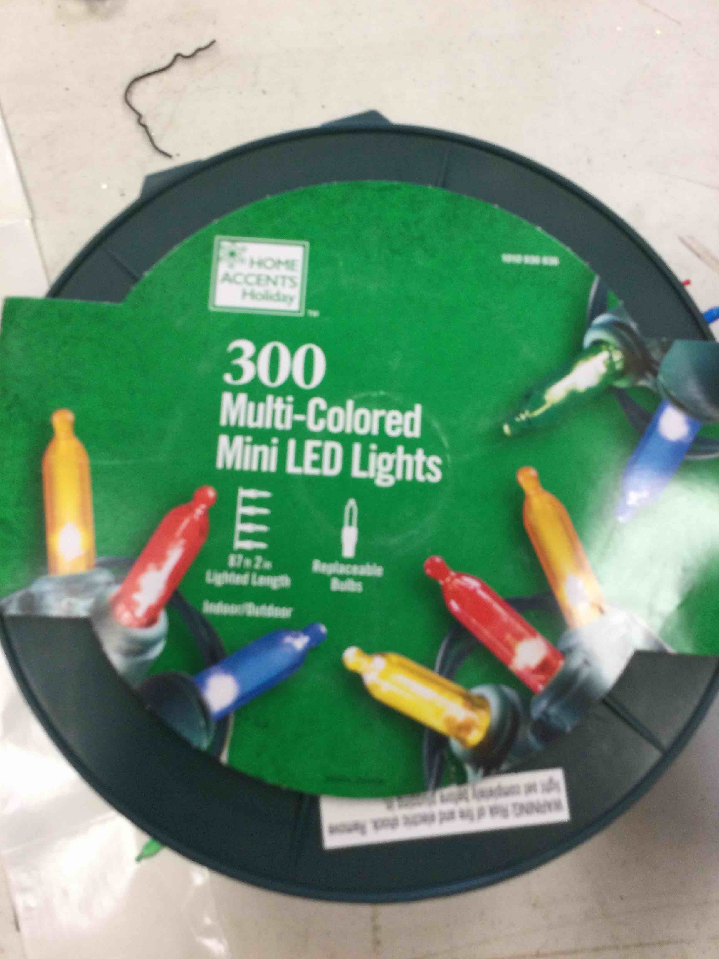 300 Count Multi-Colored Mini LED Lights
