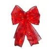  9 in. 36-light battery operated led red everyday bow