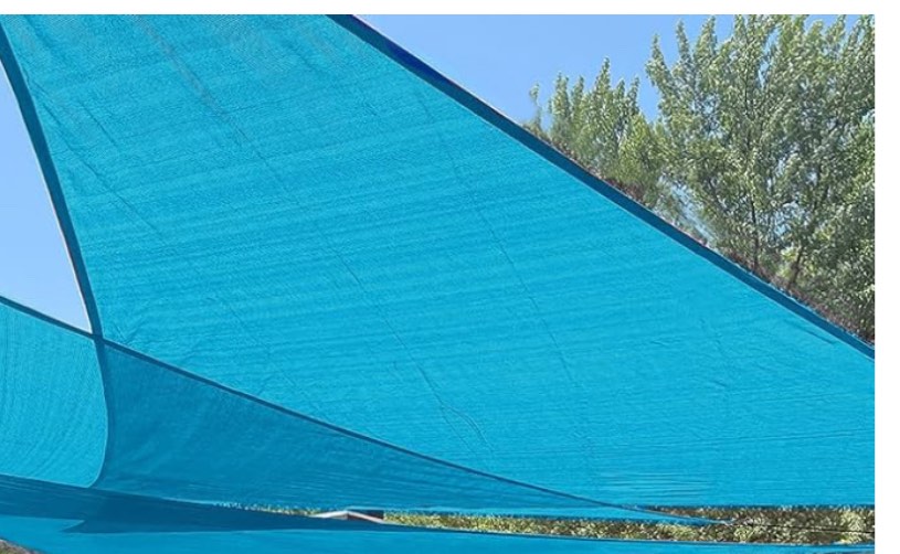 Sun Shade Sail 10’ x 10’ x 14’ - Blue