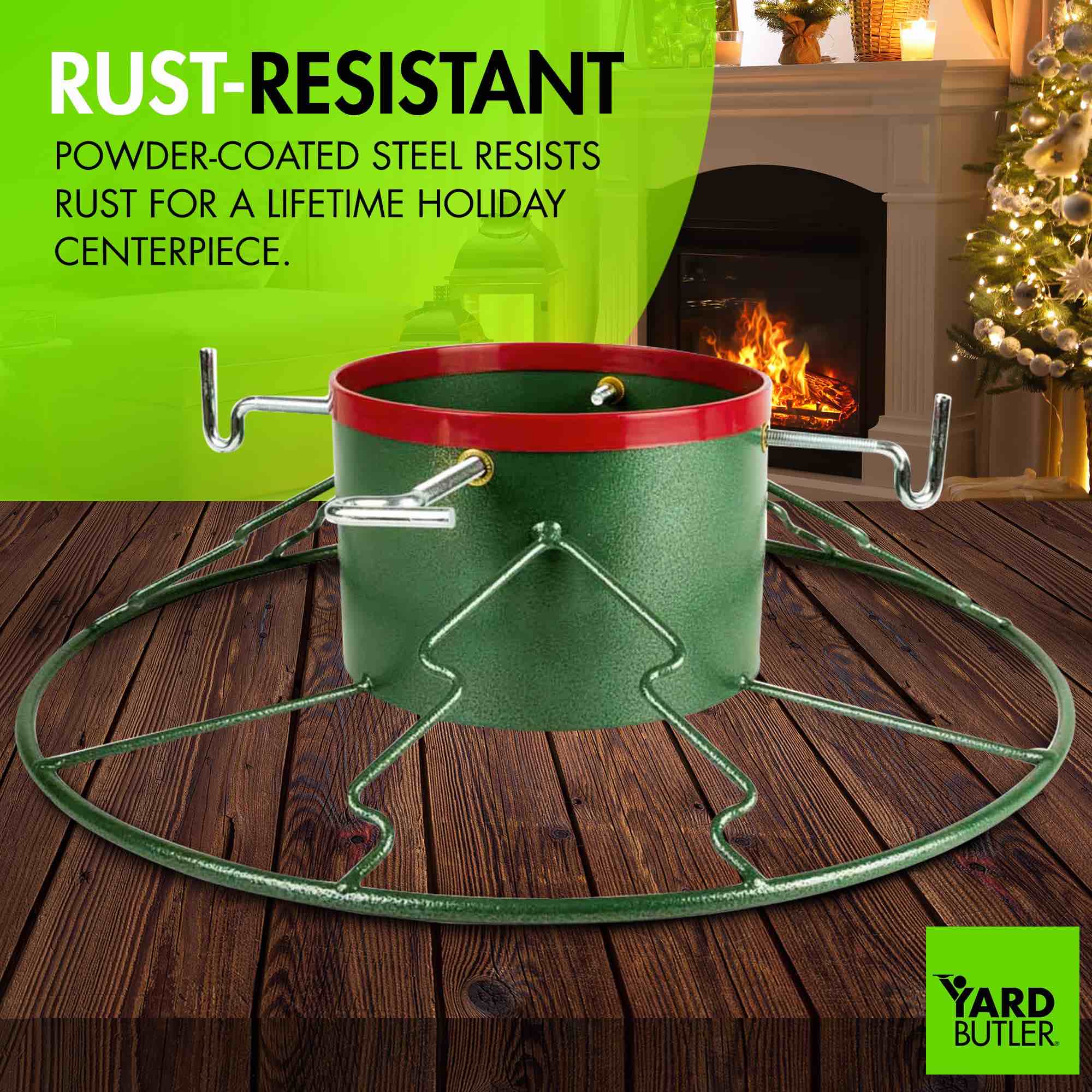 Metal Hi-Water Capacity Tree Stand for 6 ft. to 11 ft. Trees