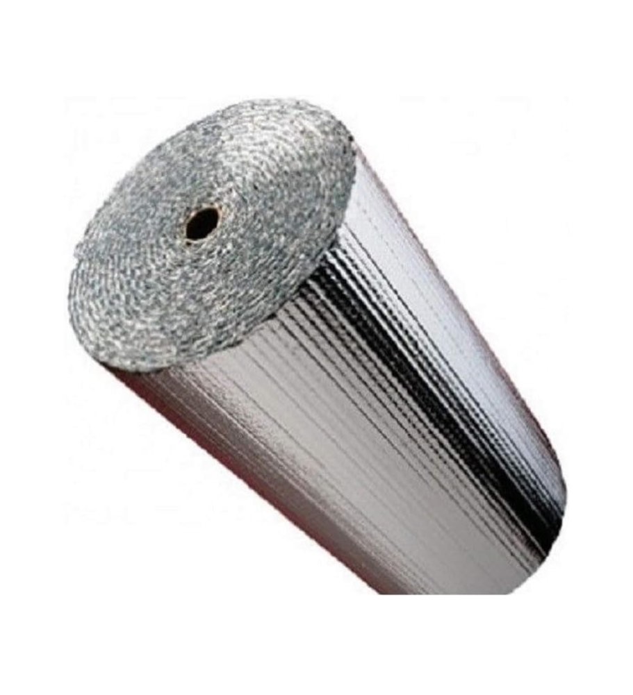 double reflective garage door insulation kit 2 ft x 100 ft 