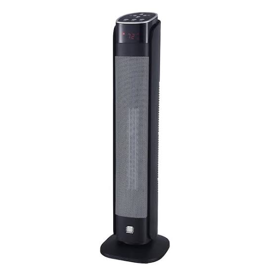 Deluxe Digital 30 in. Ceramic Tower Heater with Remote Control