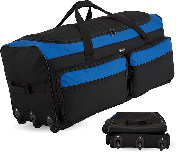 36" Asgard 3-Wheel Rolling Duffel Bag