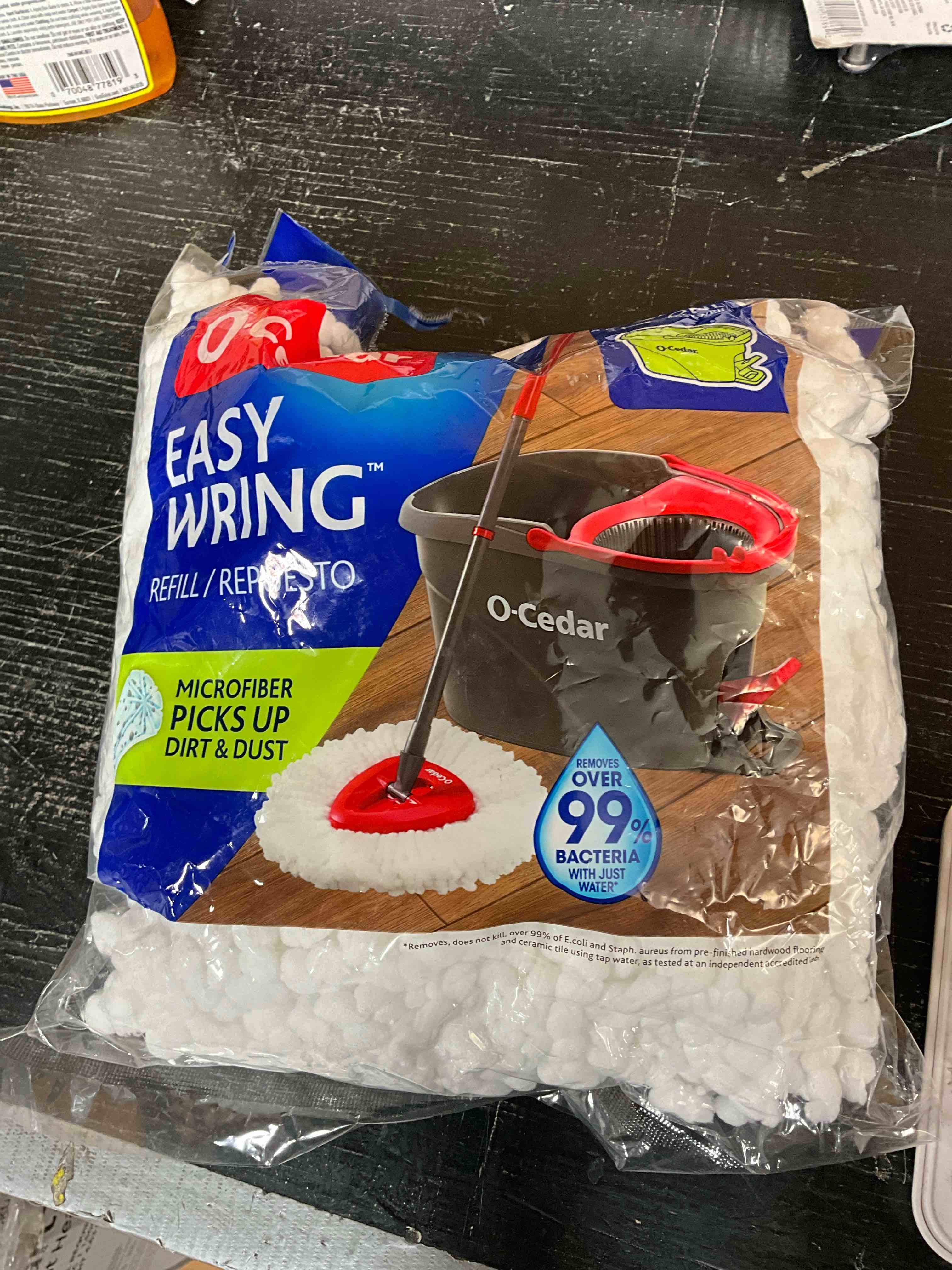 Condition photo showing New/Like New for O-Cedar EasyWring Mop Refill - 2ct