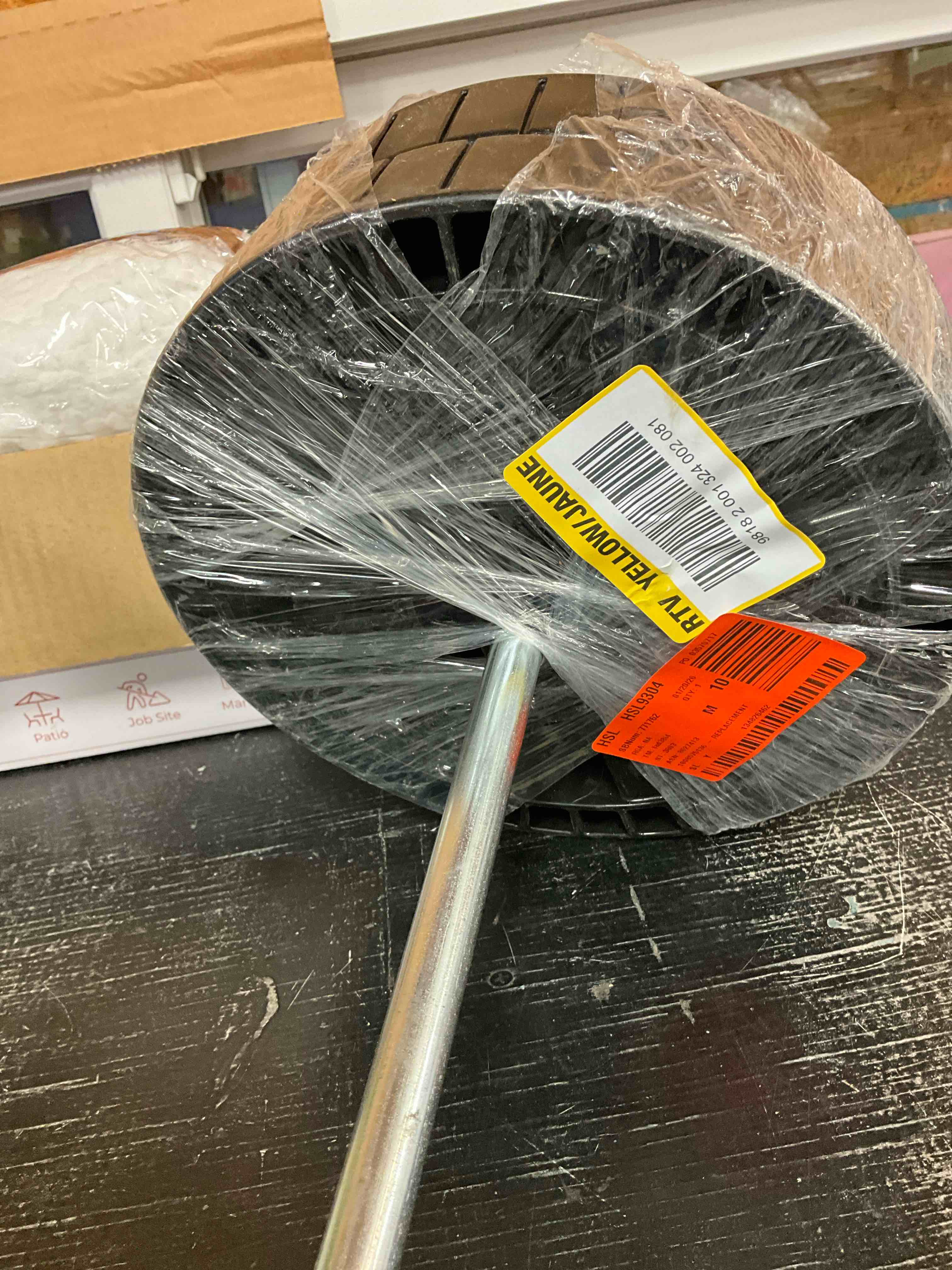 Condition photo showing New/Like New for Toter Replacement Wheel Kit for a 96-gallon two-wheel trash can