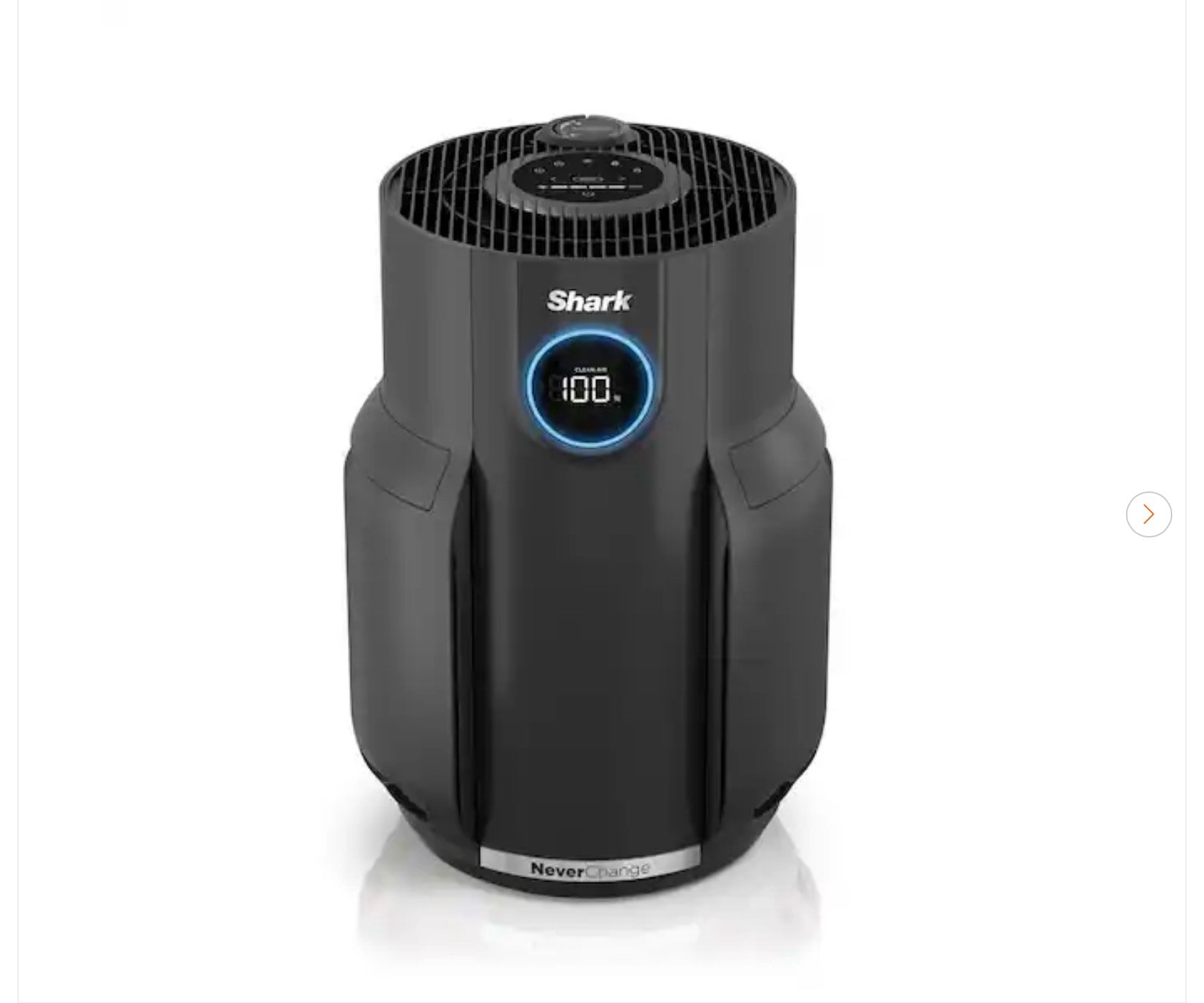 Working Condition Verified, previously owned. NeverChange 650 sq.ft HEPA Filter Outlet Plug Air Purifier and Cleaner in Grey w/ Timer, for Dust, Smoke, Bedroom,Office