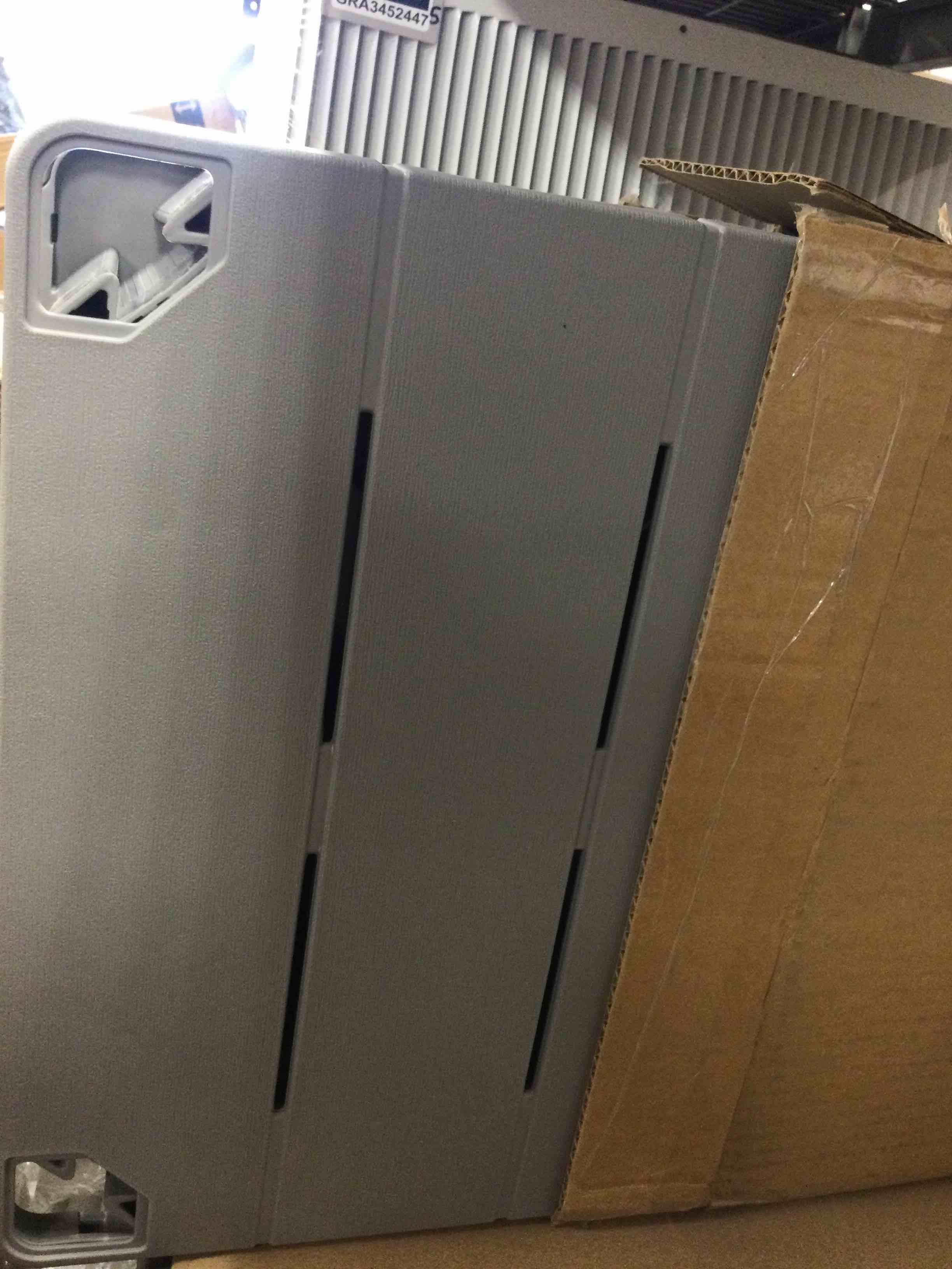 Condition photo showing New/Like New for keter deluxe adirondack side table - gray