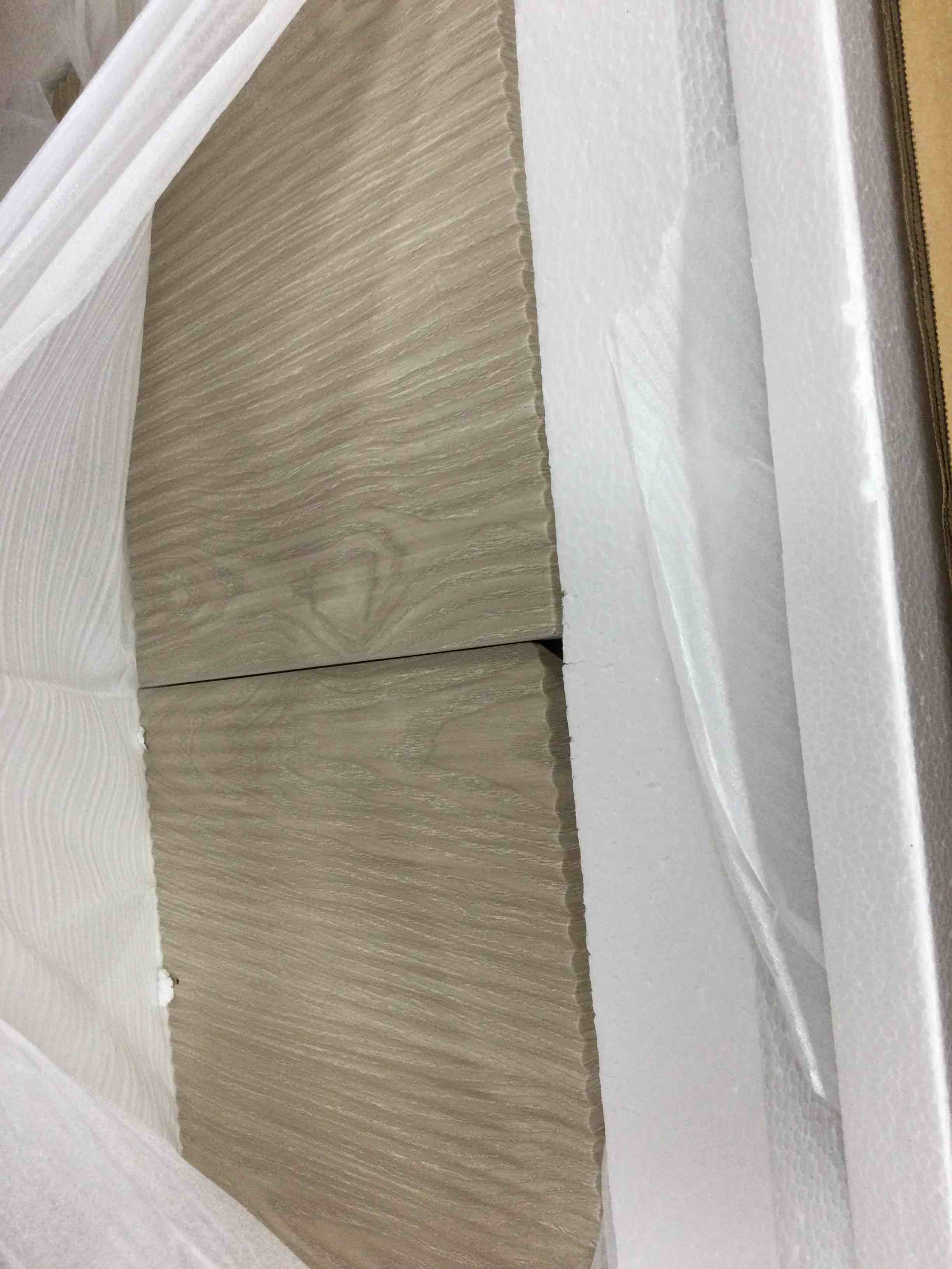 Condition photo showing Good Condition for previously assembled, all hardware checked. henn&hart 32" alder white mdf/pvc coffee table