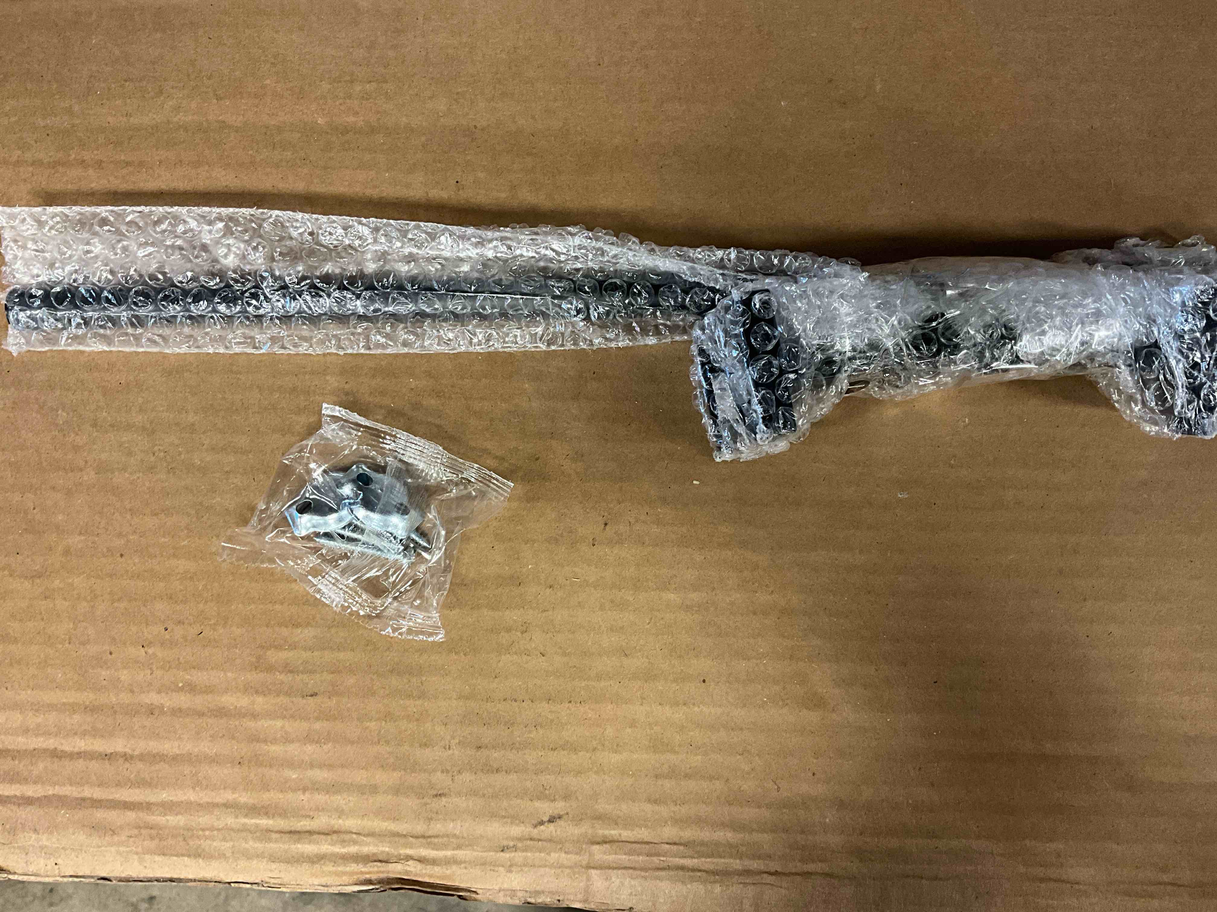 Condition photo showing New/Like New for maxted 18 in. wall mount towel bar bath hardware accessory in matte black