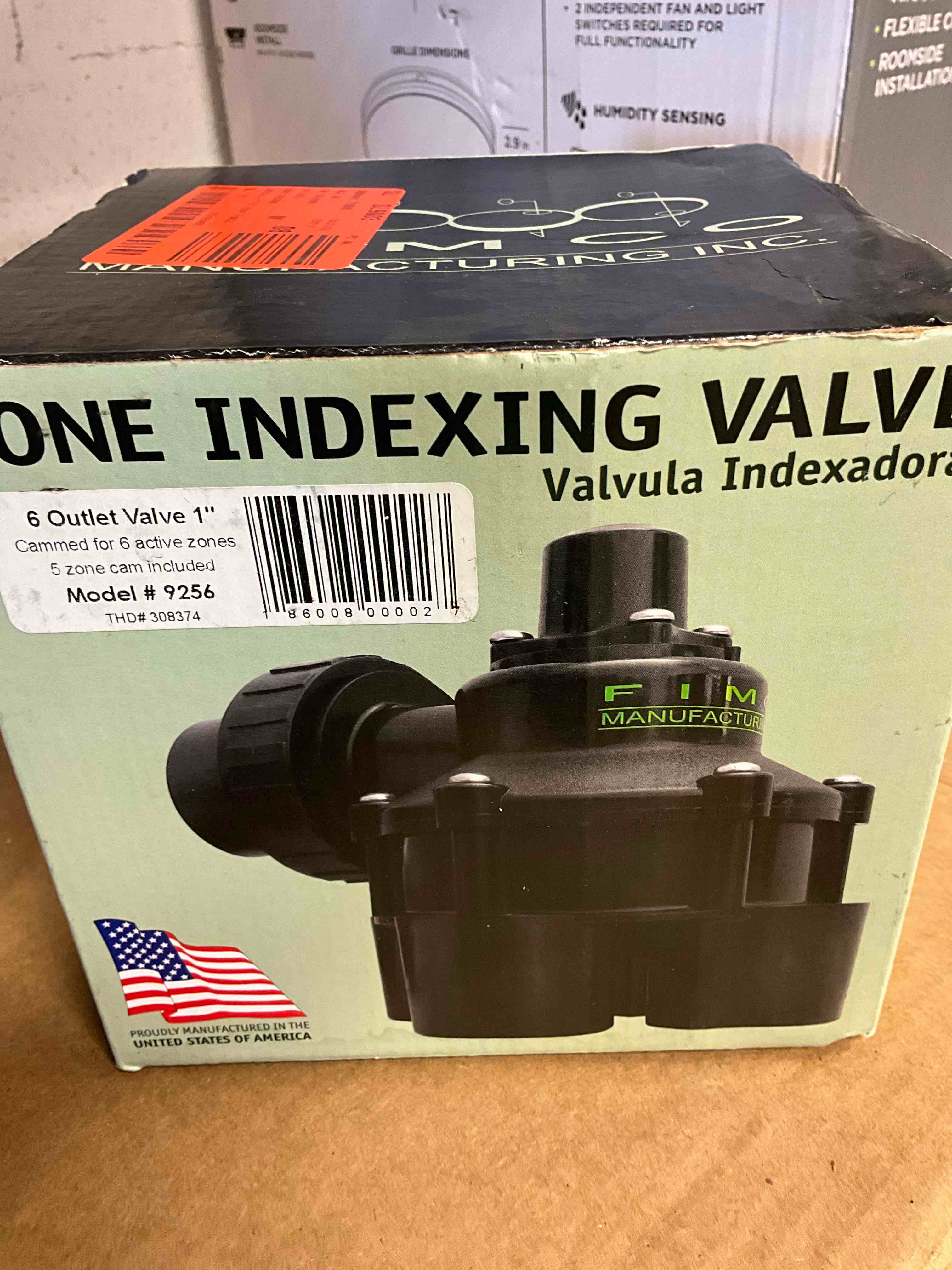 Condition photo showing New/Like New for fimco manufacturing inc. 1” 6 outlet mini indexing valve with 5 and 6 zone cams model# 9256-1006