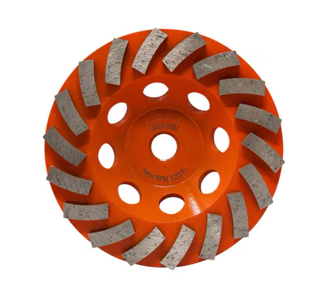 5 in. 18-Segment Turbo Cup Grinding Wheel Power Tool Accessory