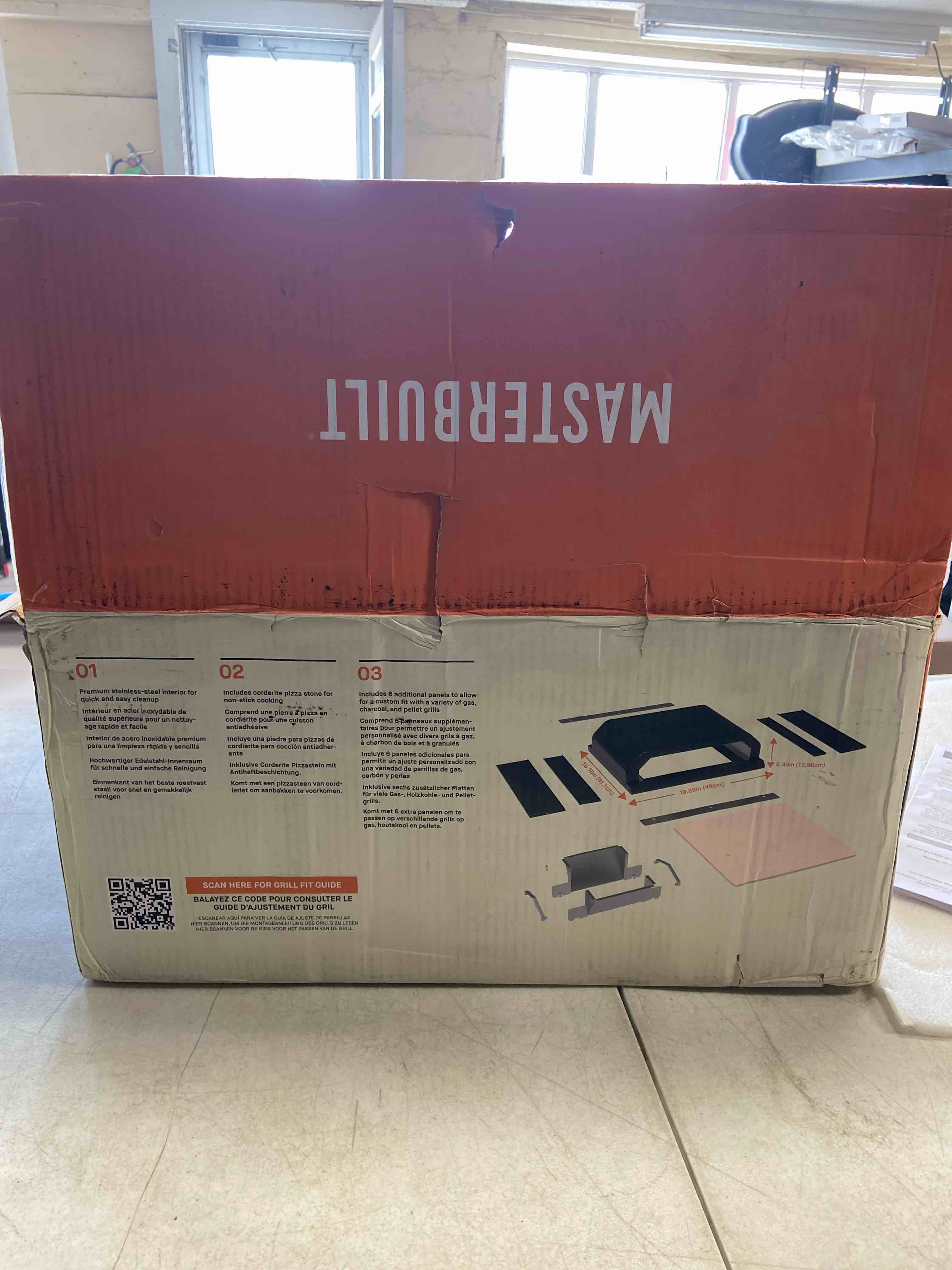 Condition photo showing Good Condition for masterbuilt gravity series pizza oven