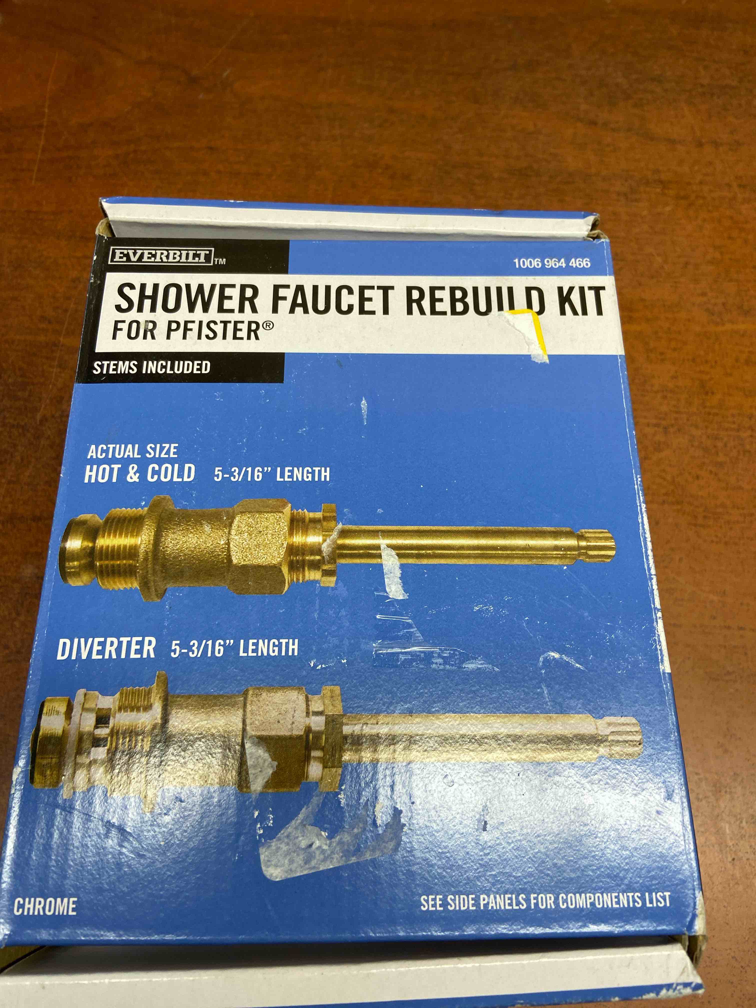 3-Handle Shower Valve Rebuild Kit for Price/Pfister Tub/Shower Faucets Replaces S10-230