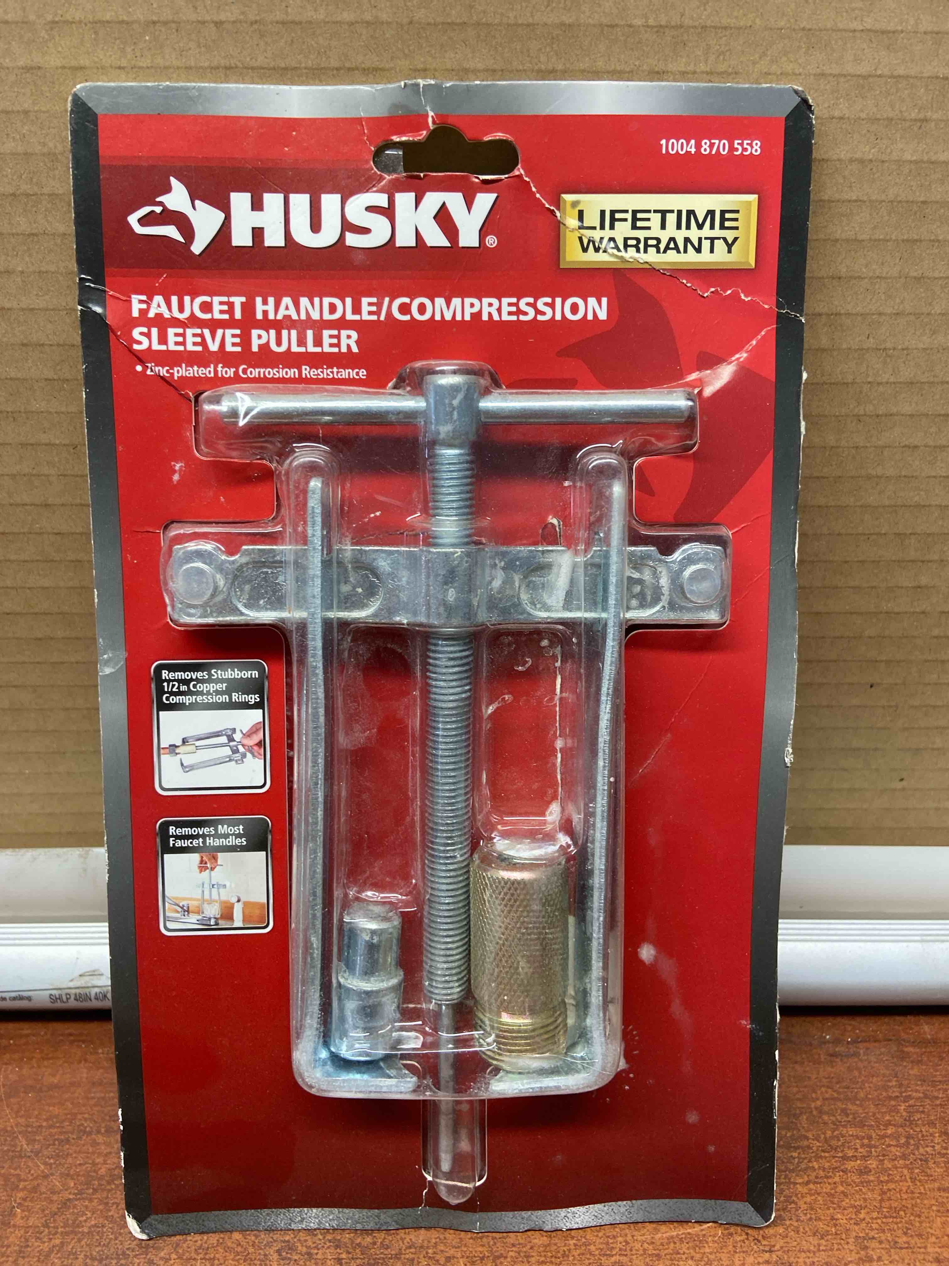 Husky Faucet Handle and Sleeve Puller