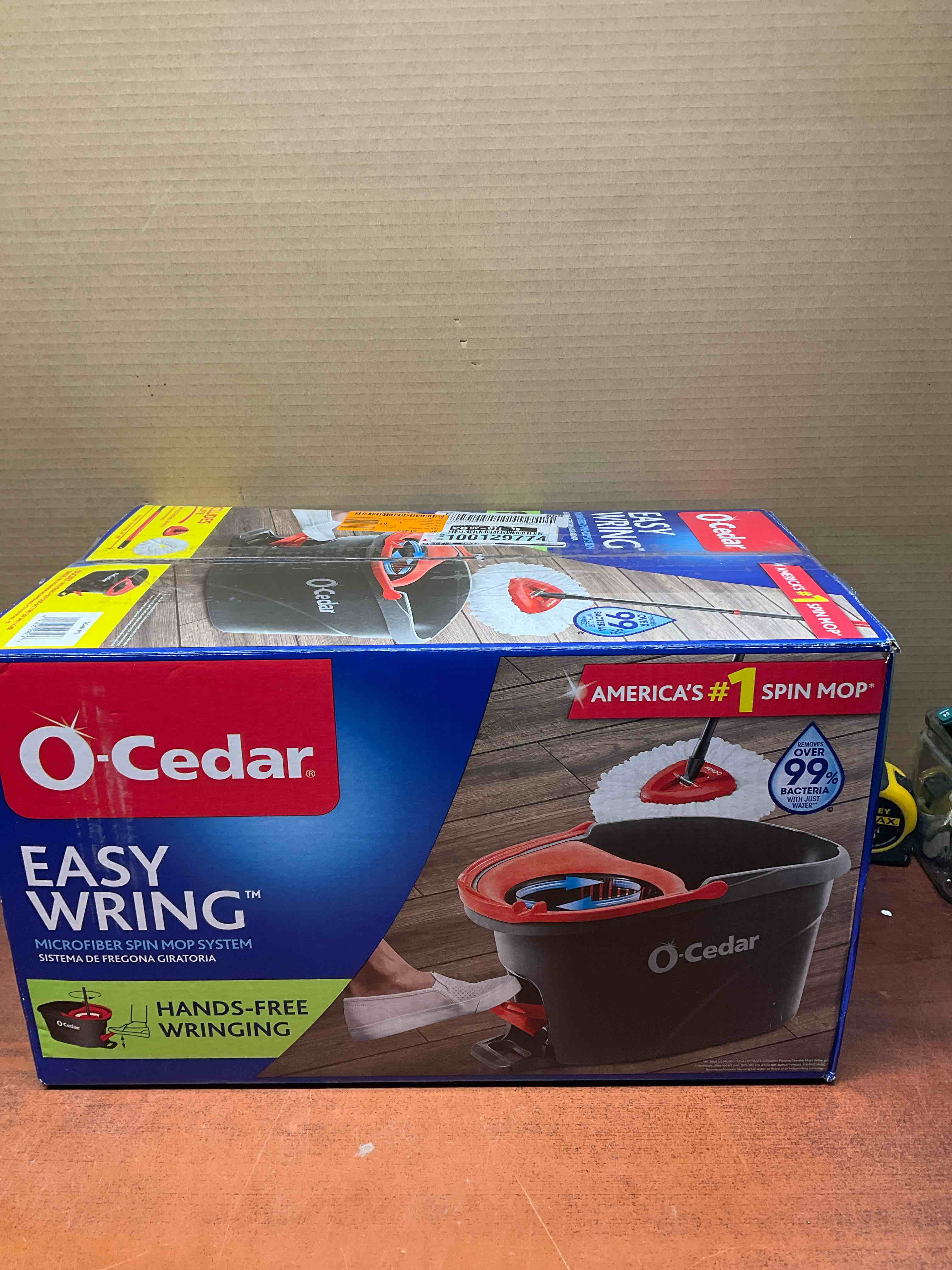 O-Cedar EasyWring Spin Mop and Bucket System