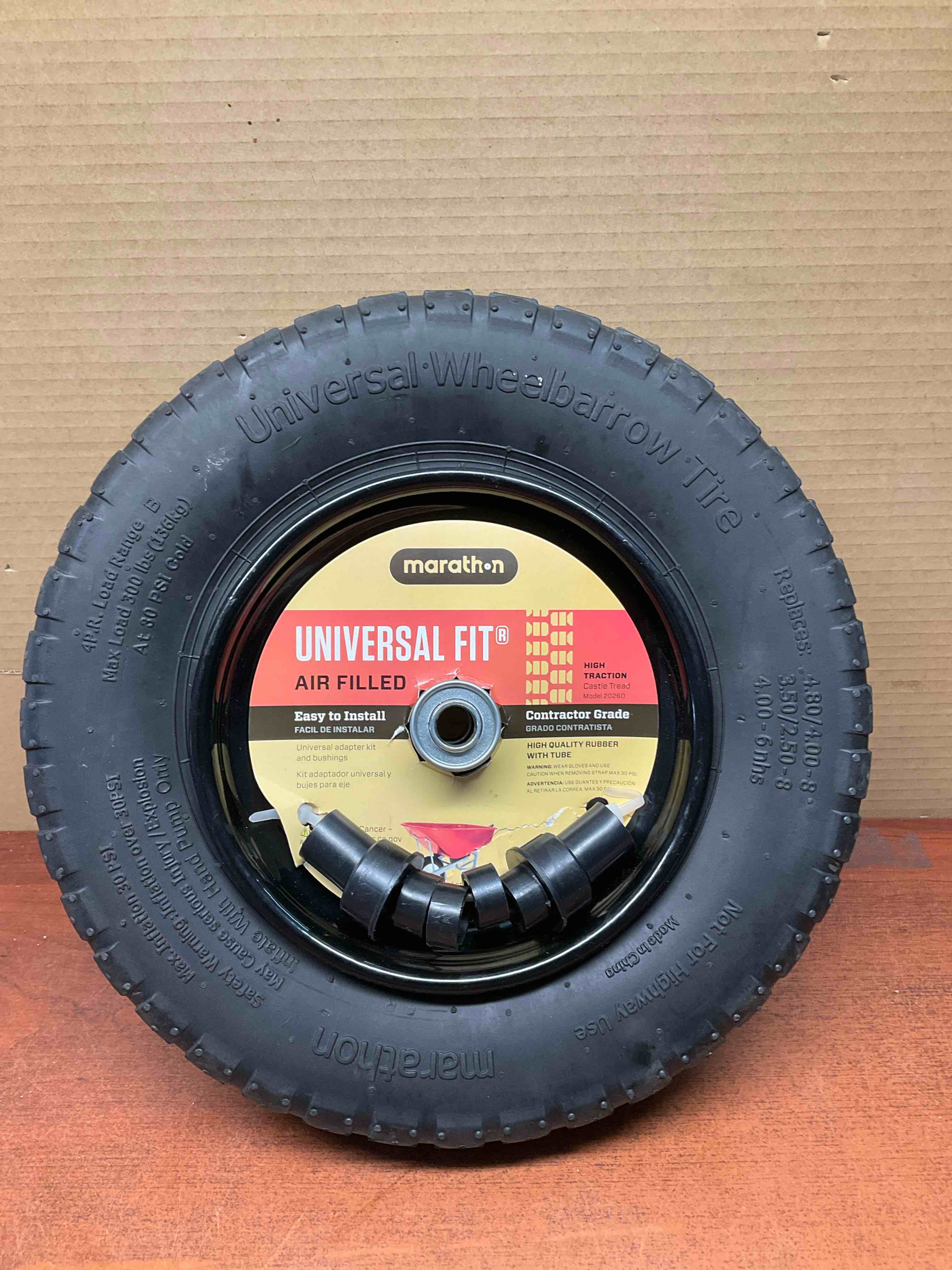 Marathon 14-1/4-in Wheelbarrow Wheel
