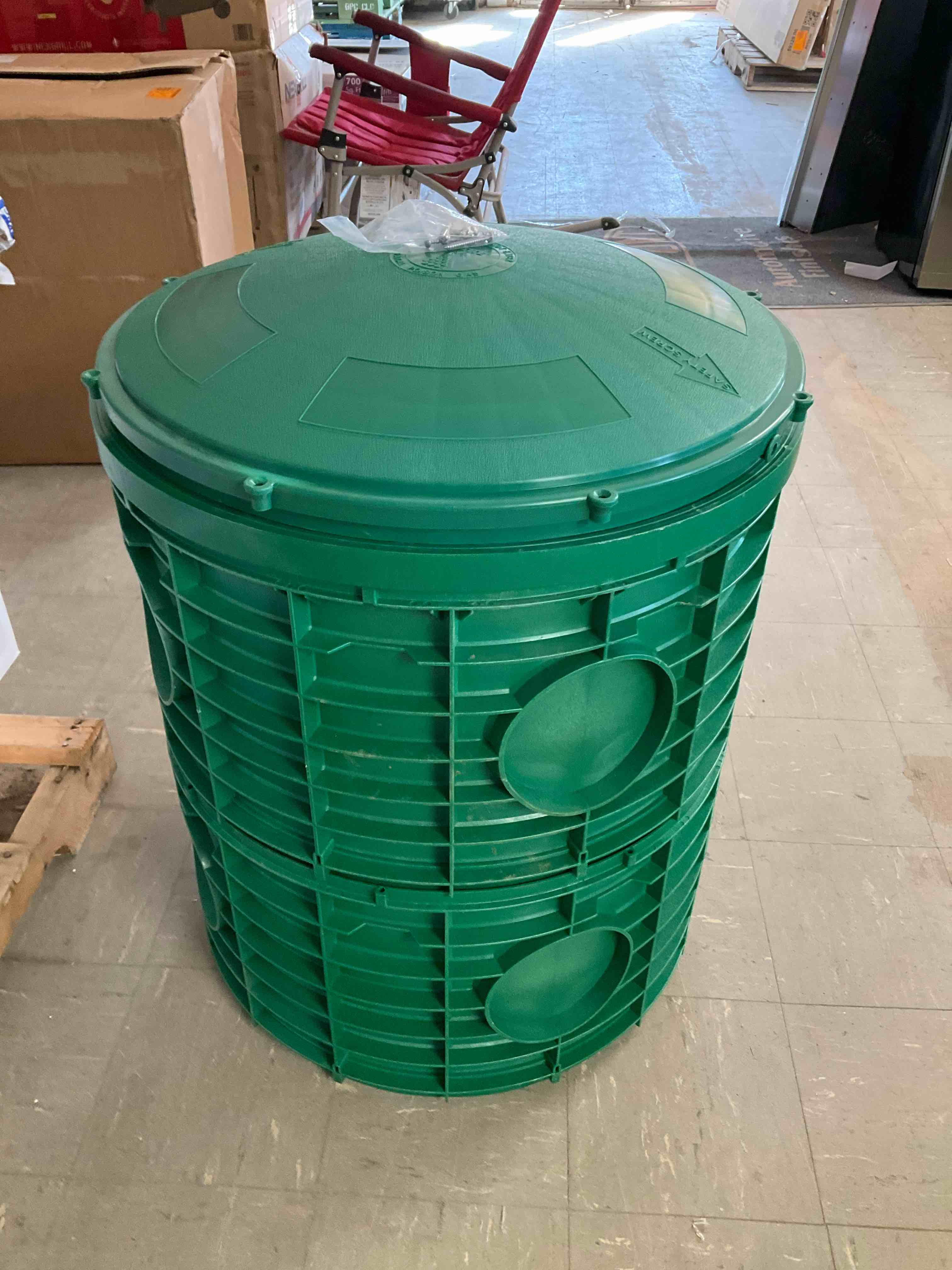 Tuf- Tite stackable green sewer basin 