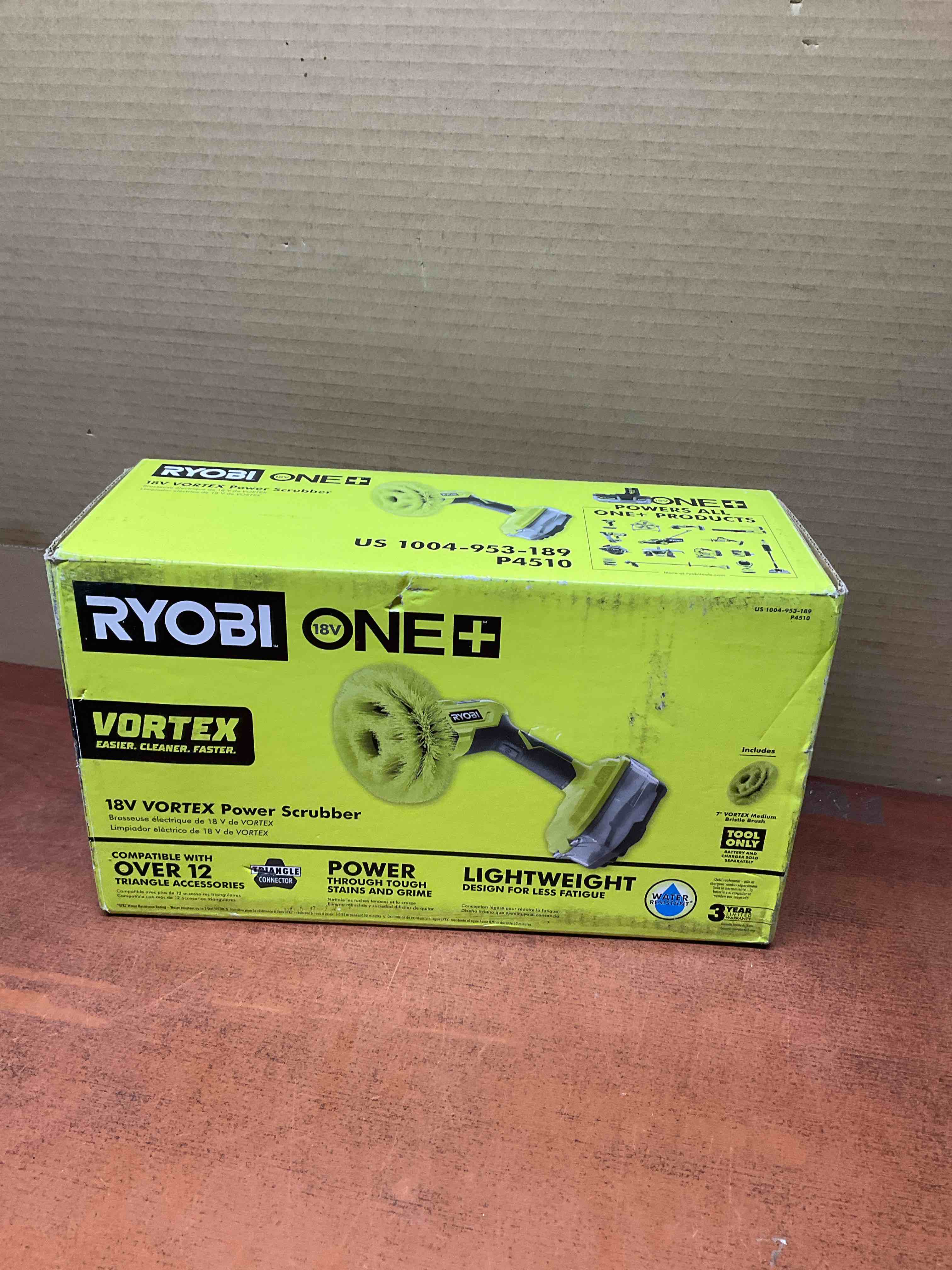Ryobi 18-Volt ONE+ Cordless Power Scrubber (Tool Only)