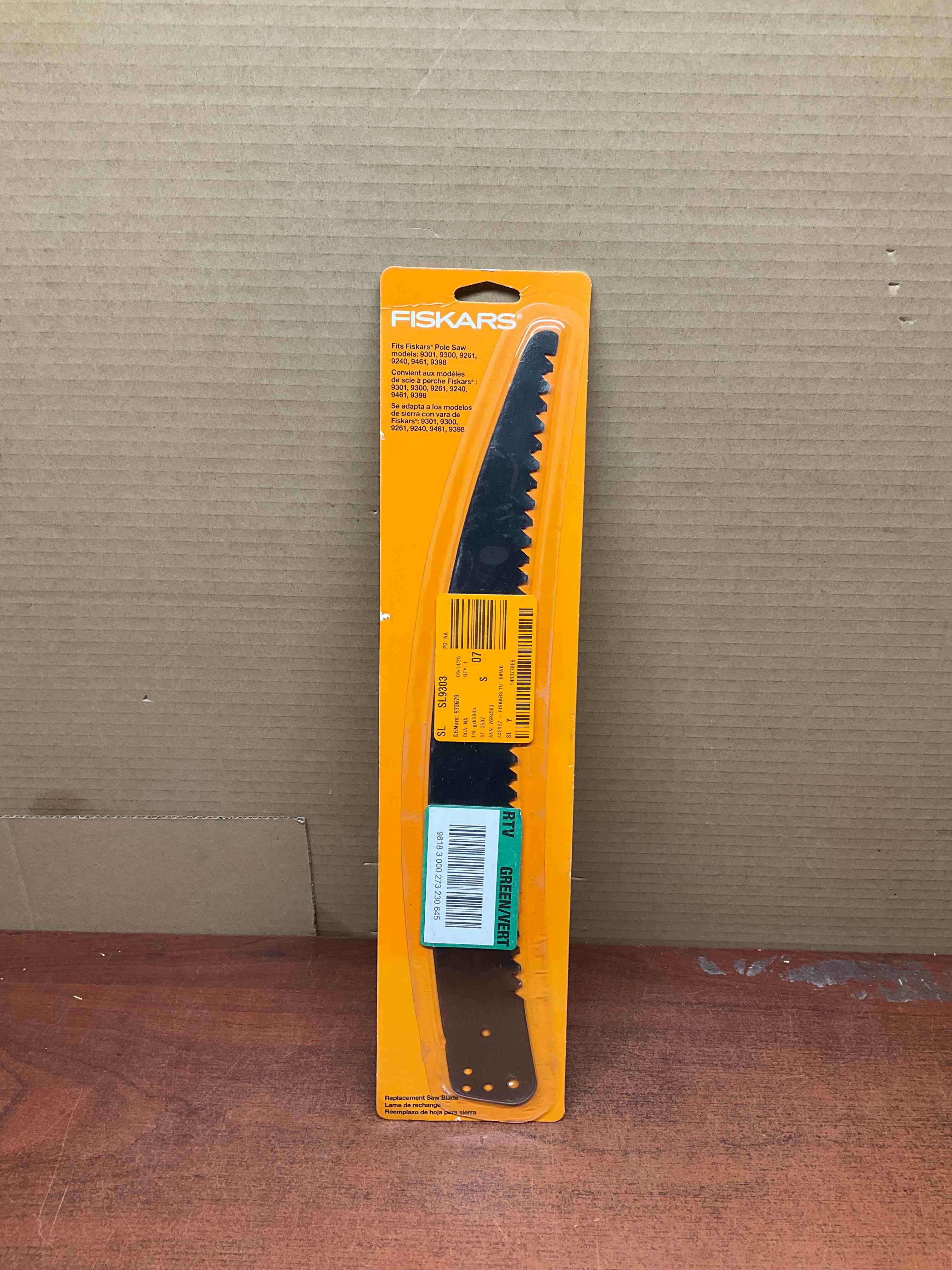 Fiskars 93336920K 15 in Tree Pruner Saw Blade