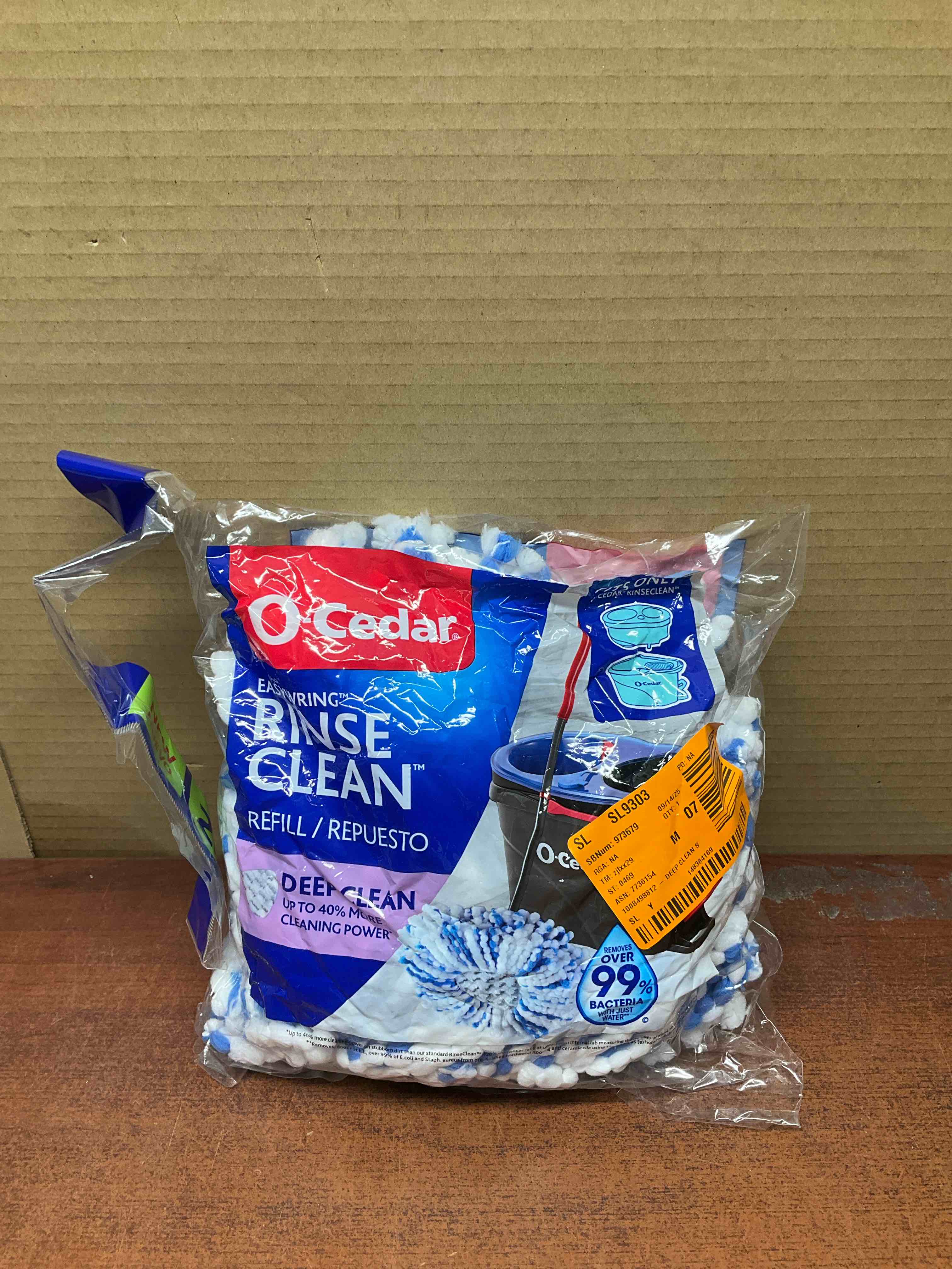 O-Cedar EasyWring RinseClean Deep Clean Refill - 2pk