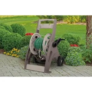 Suncast Plastic Hose Reel Cart