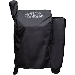 traeger grills - full-length grill cover - pro 575 - black