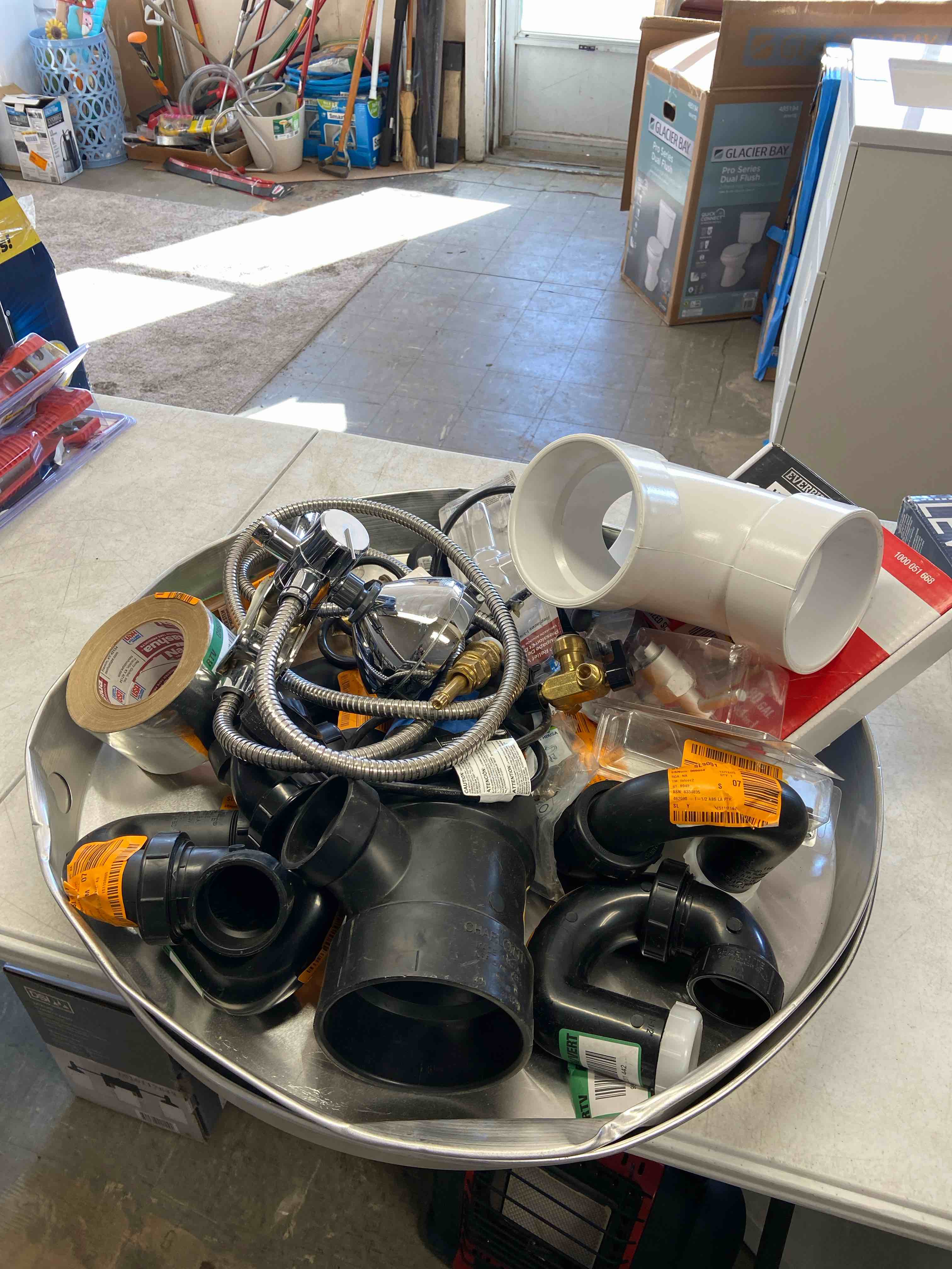 Miscellaneous plumbing 