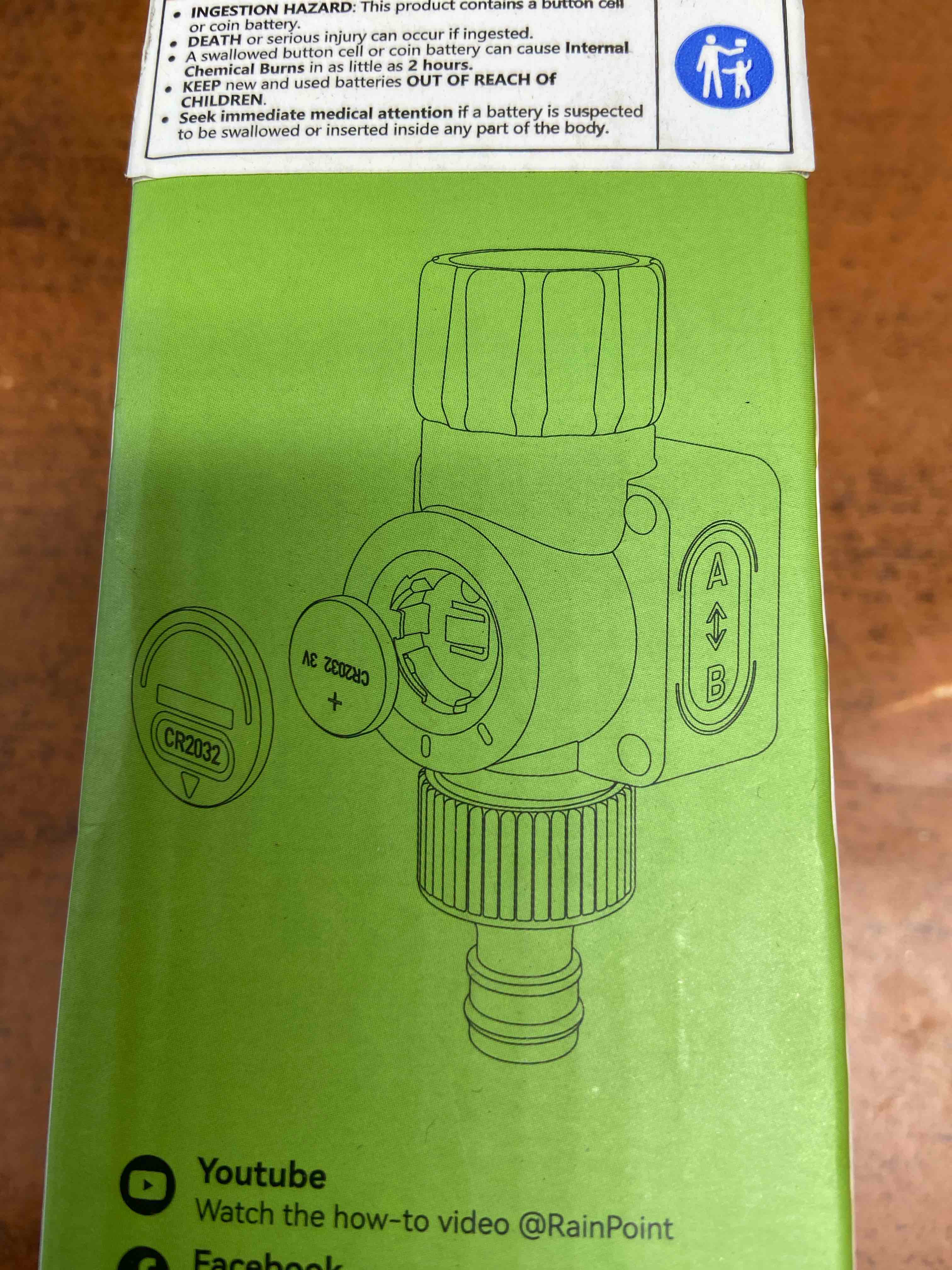 Condition photo showing New/Like New for Rain Point Flip water flow meter