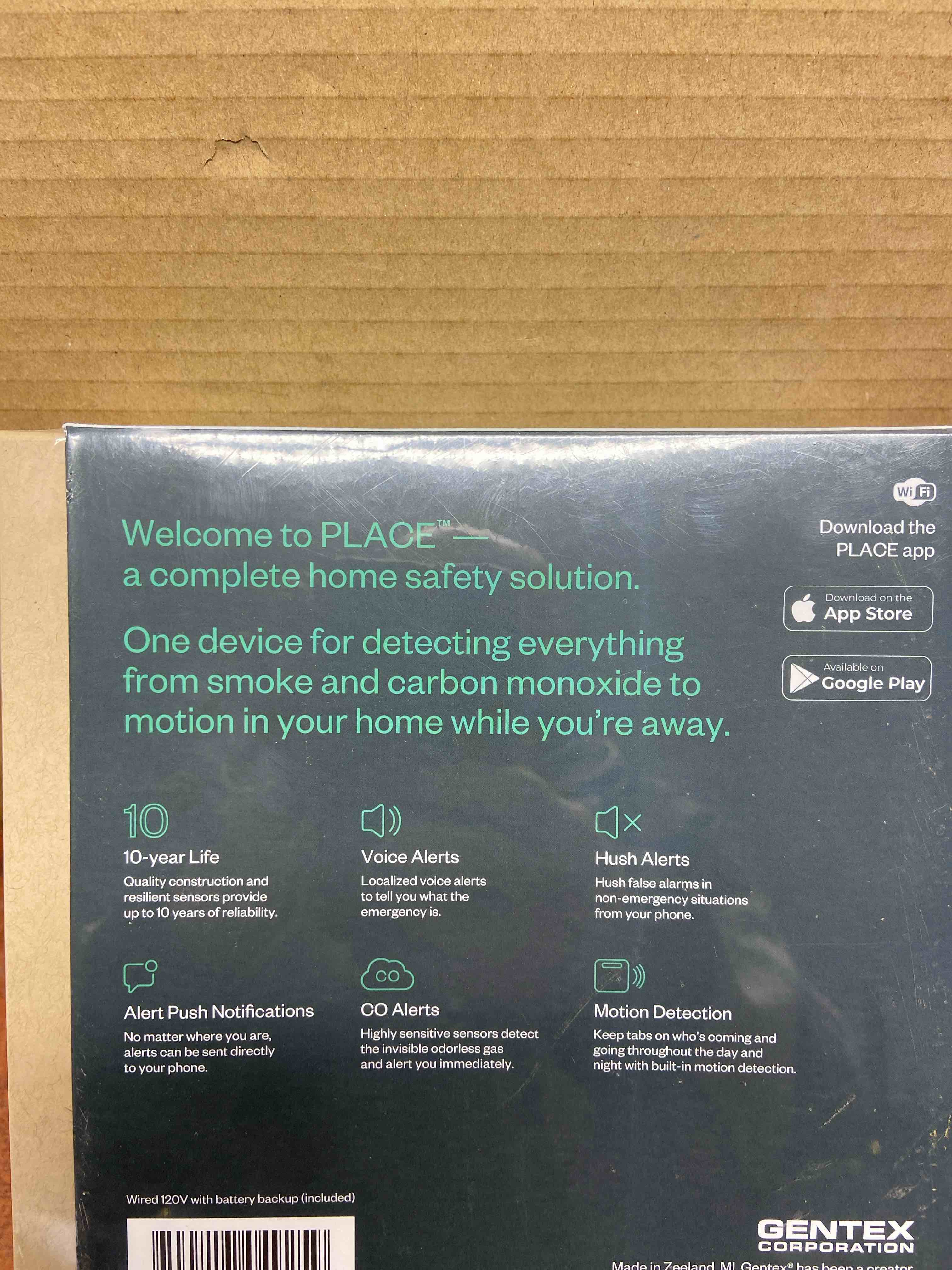 Condition photo showing New/Like New for Any Space-Smart Smoke and Carbon Monoxide Detector and Alarm-Hardwired with Battery Backup PL1AS