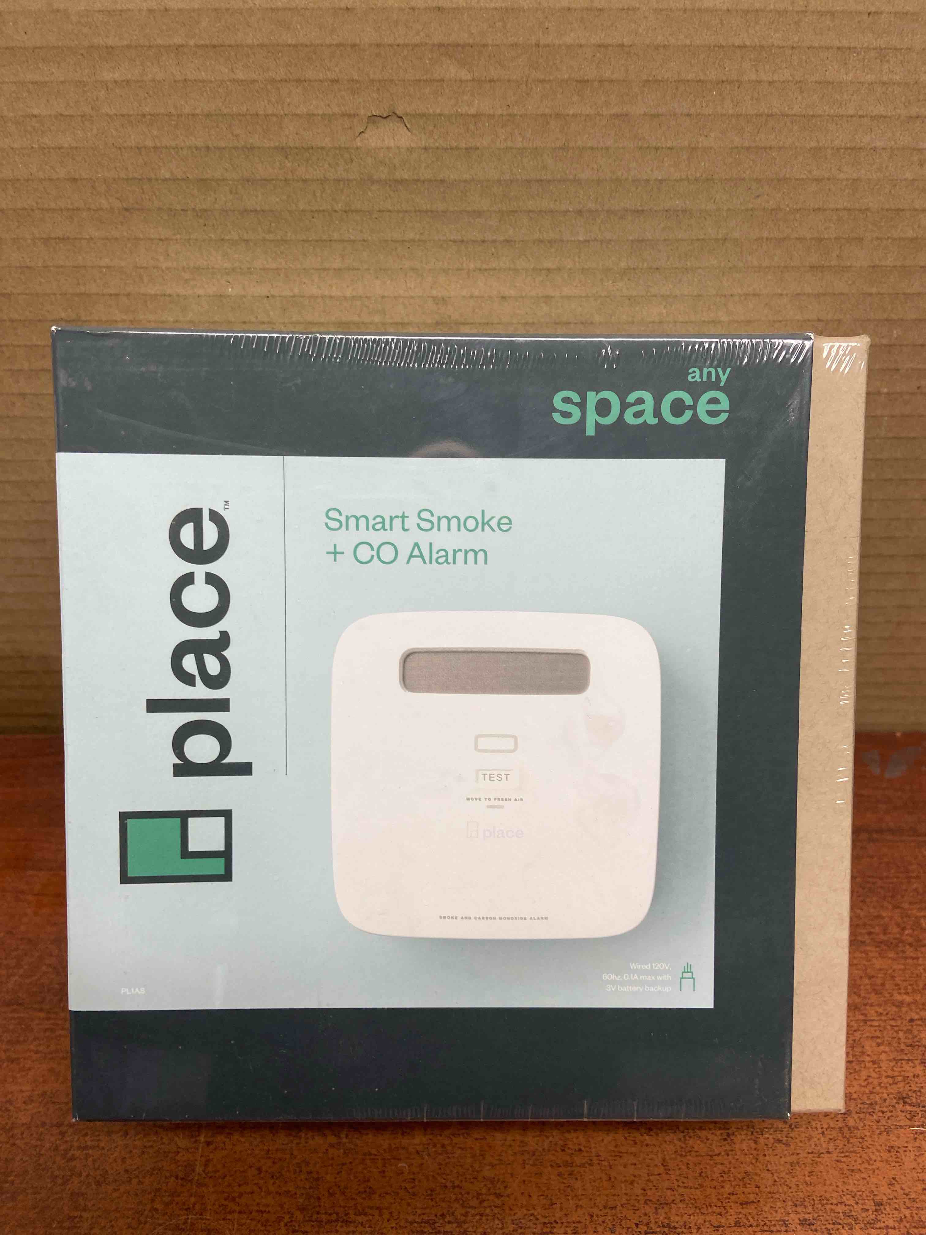 any space-smart smoke and carbon monoxide detector