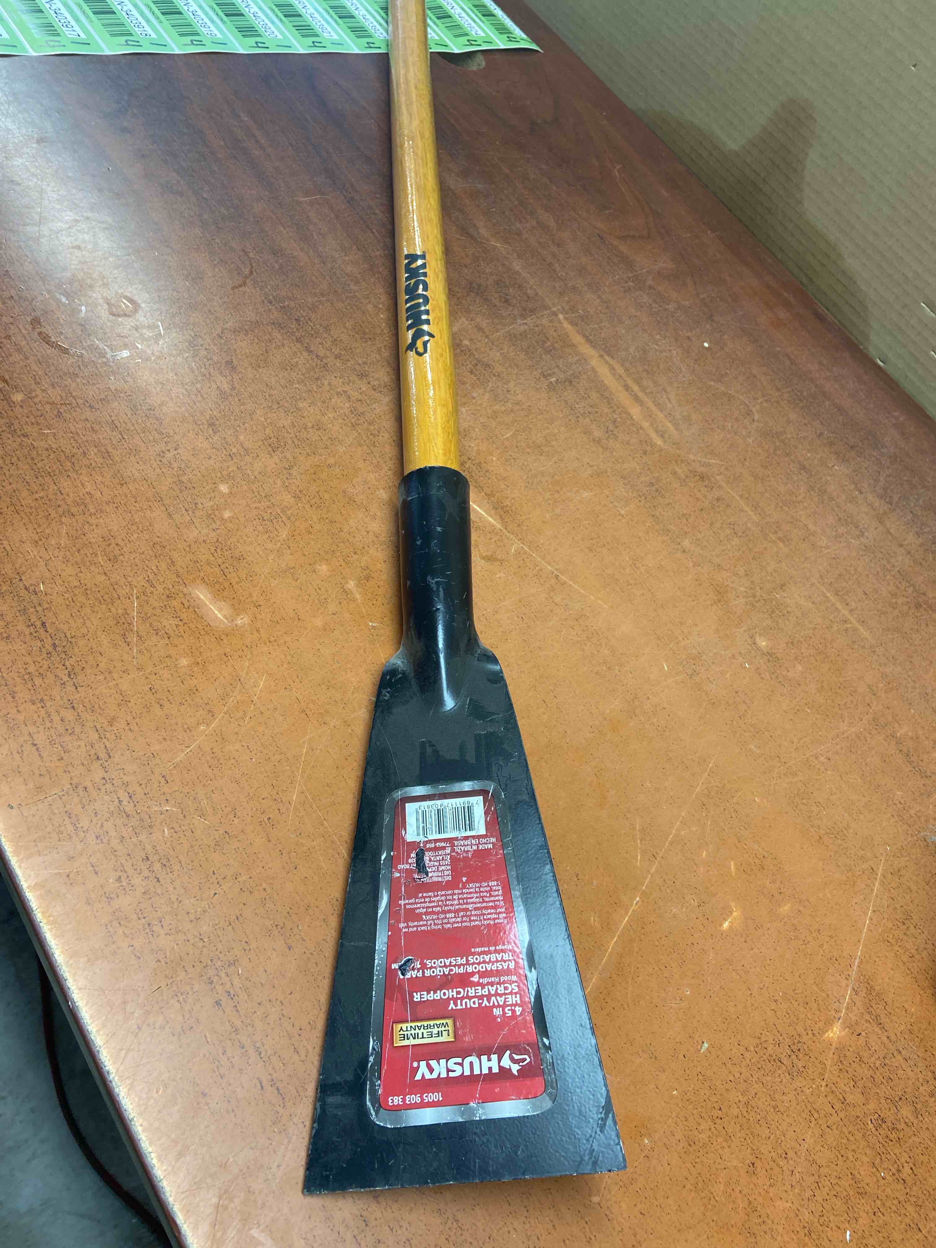 Condition photo showing New/Like New for 51 in. carbon steel blade ice scraper