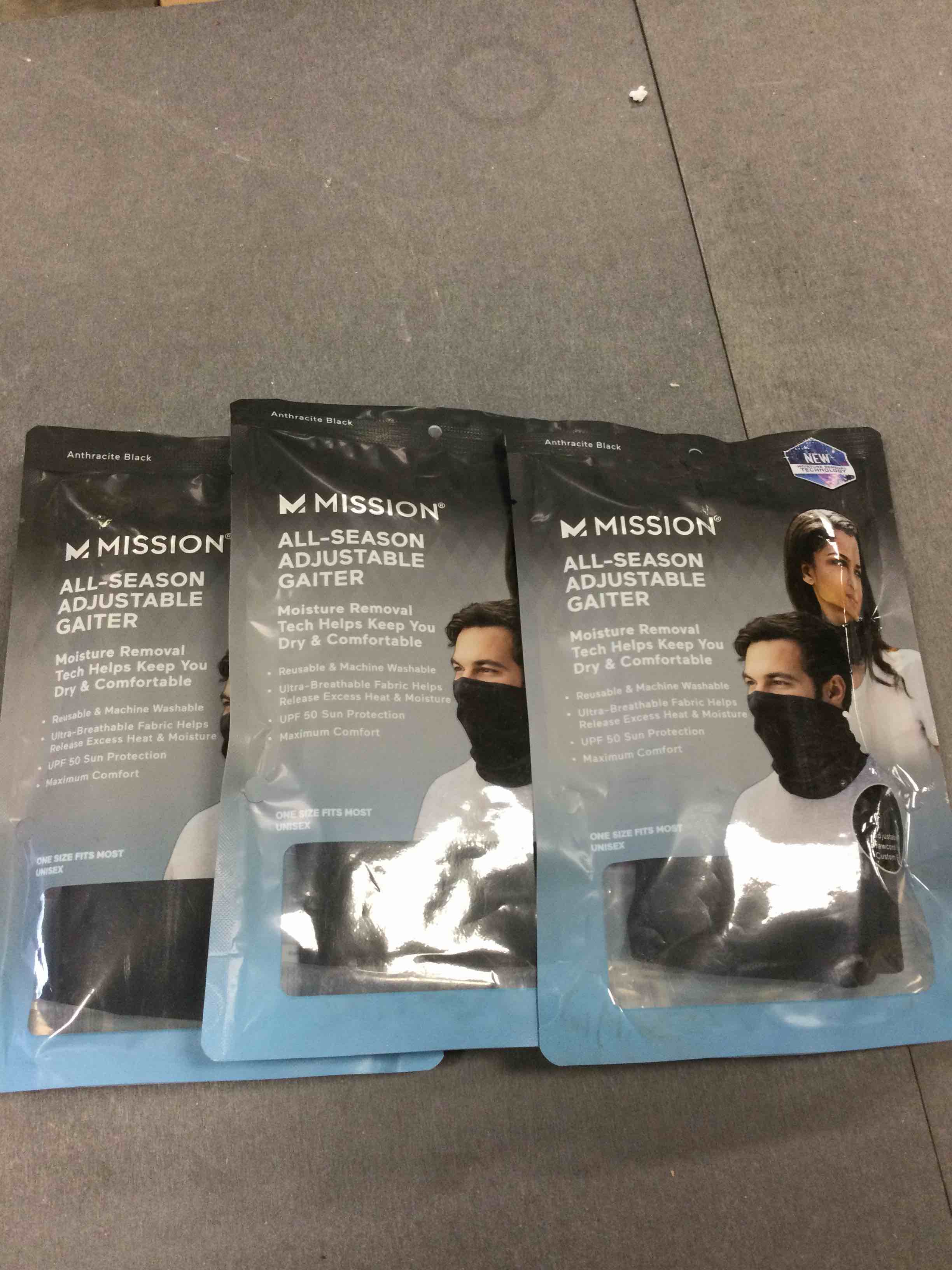 Mission 5180 5180 All Season Adjustable Neck Gaiter