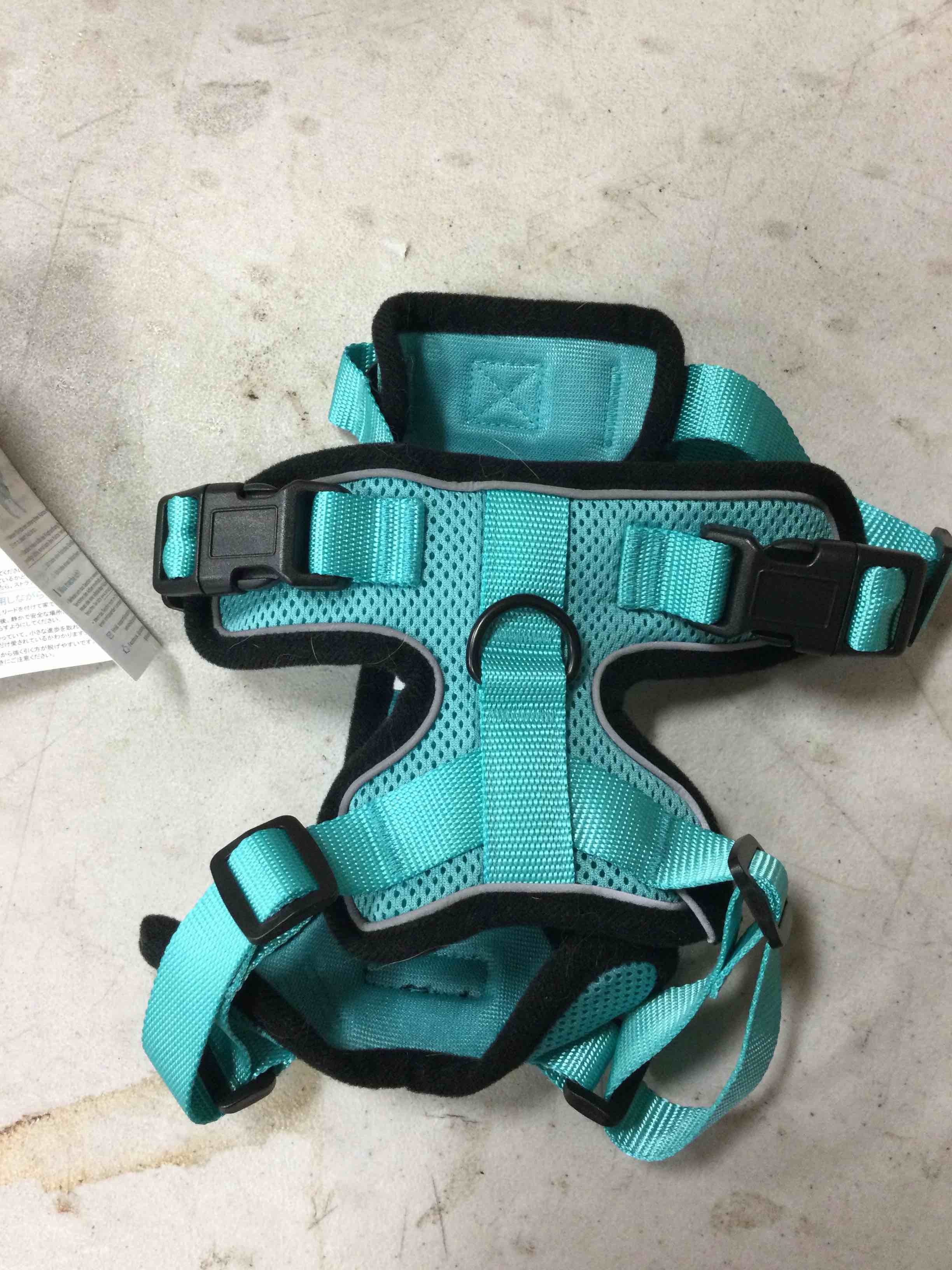 rabbitgoo Cat Harness and Leash for Walking, Escape Proof Soft Adjustable Vest Harnesses for Cats, Easy Control Breathable Reflective Strips Jacket, Teal, M