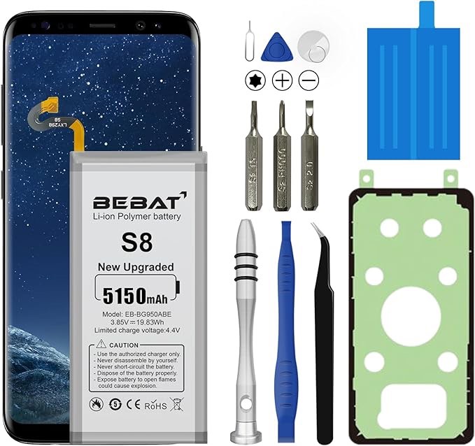 BEBAT Replacement Battery for Samsung Galaxy S8