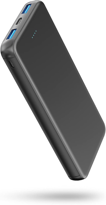 VANYUST Portable Charger, 10000mAh 5V/3A Power Bank, USB-C in&Out Fast Charging Battery Pack, External Powerbank Compatible with iPhone 16 15 14 13 12 Samsung S22 S21 Google iPad etc (Blank)