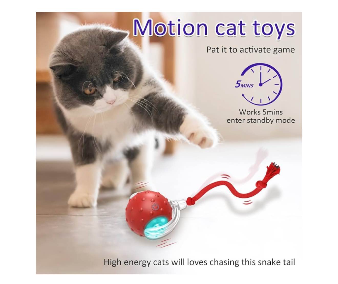 PO2 Interactive Cat Toy 