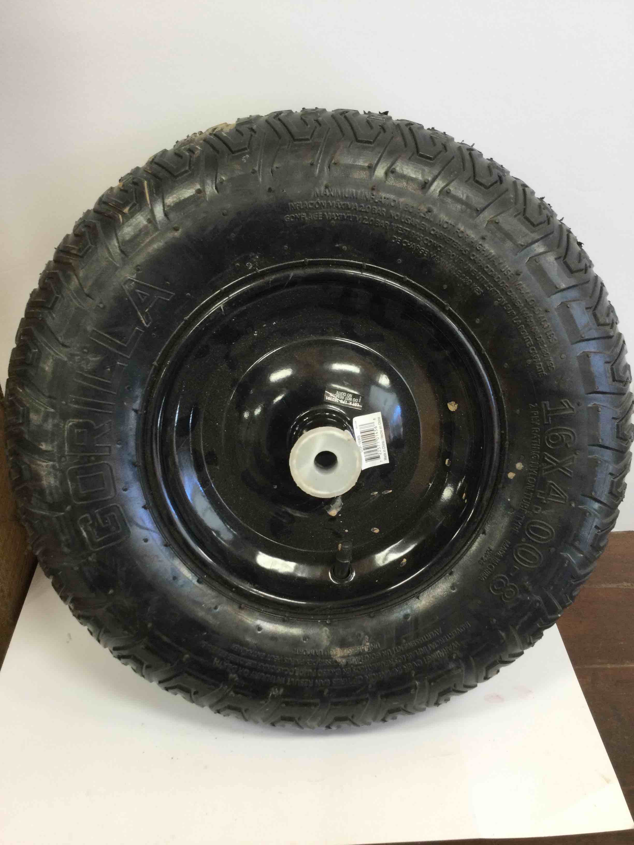 Gorilla 16 in. Pneumatic Universal Wheelbarrow Tire