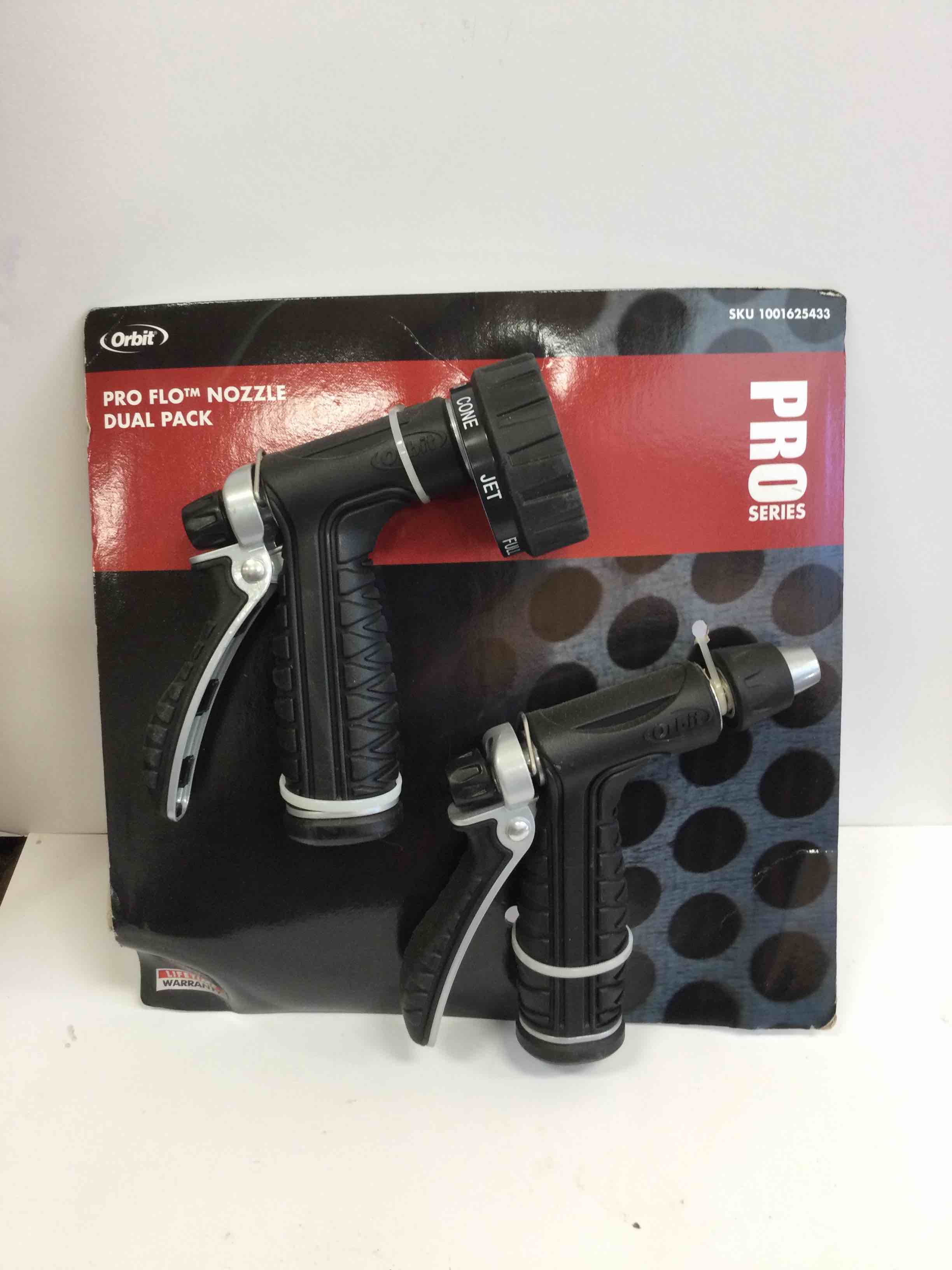 Orbit Pro Flo Metal Rear Trigger Nozzles; Dual Pack