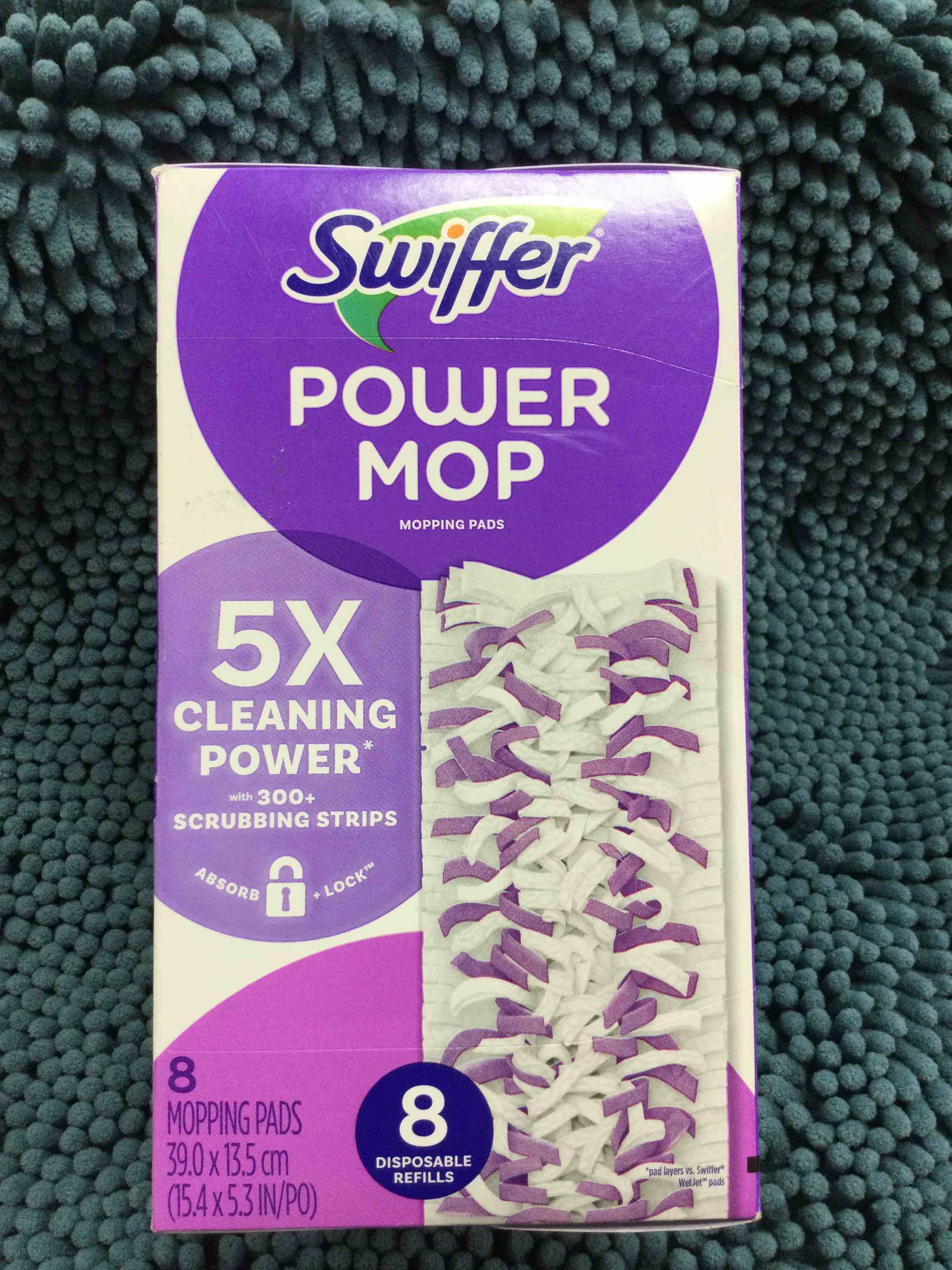 Swiffer Power Mop - Mopping Pads 8pk