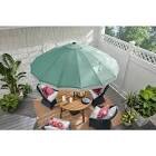 Auto Tilt Umbrella - 9 ft. - Aloe Green Canopy