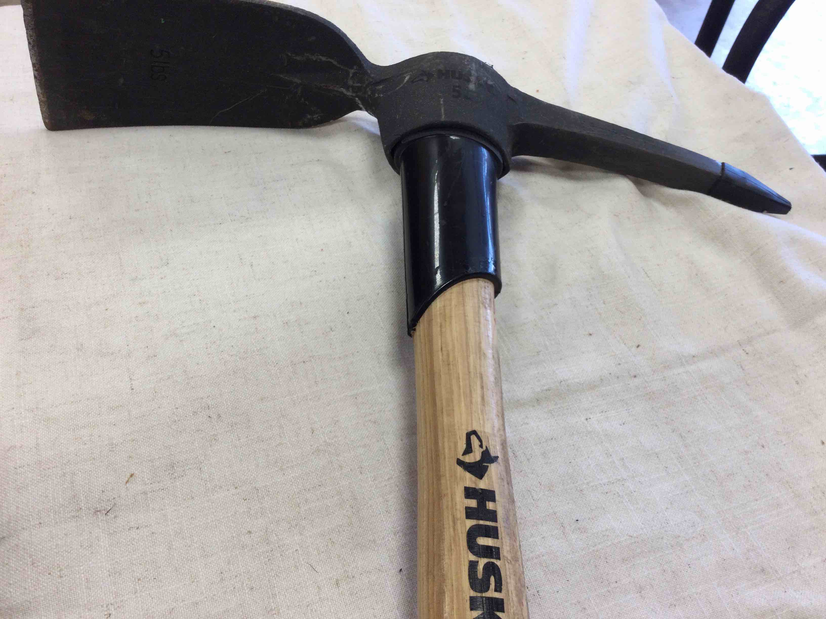 Husky 5 lb. Pick Mattock with 36 in. Hardwood Handle
