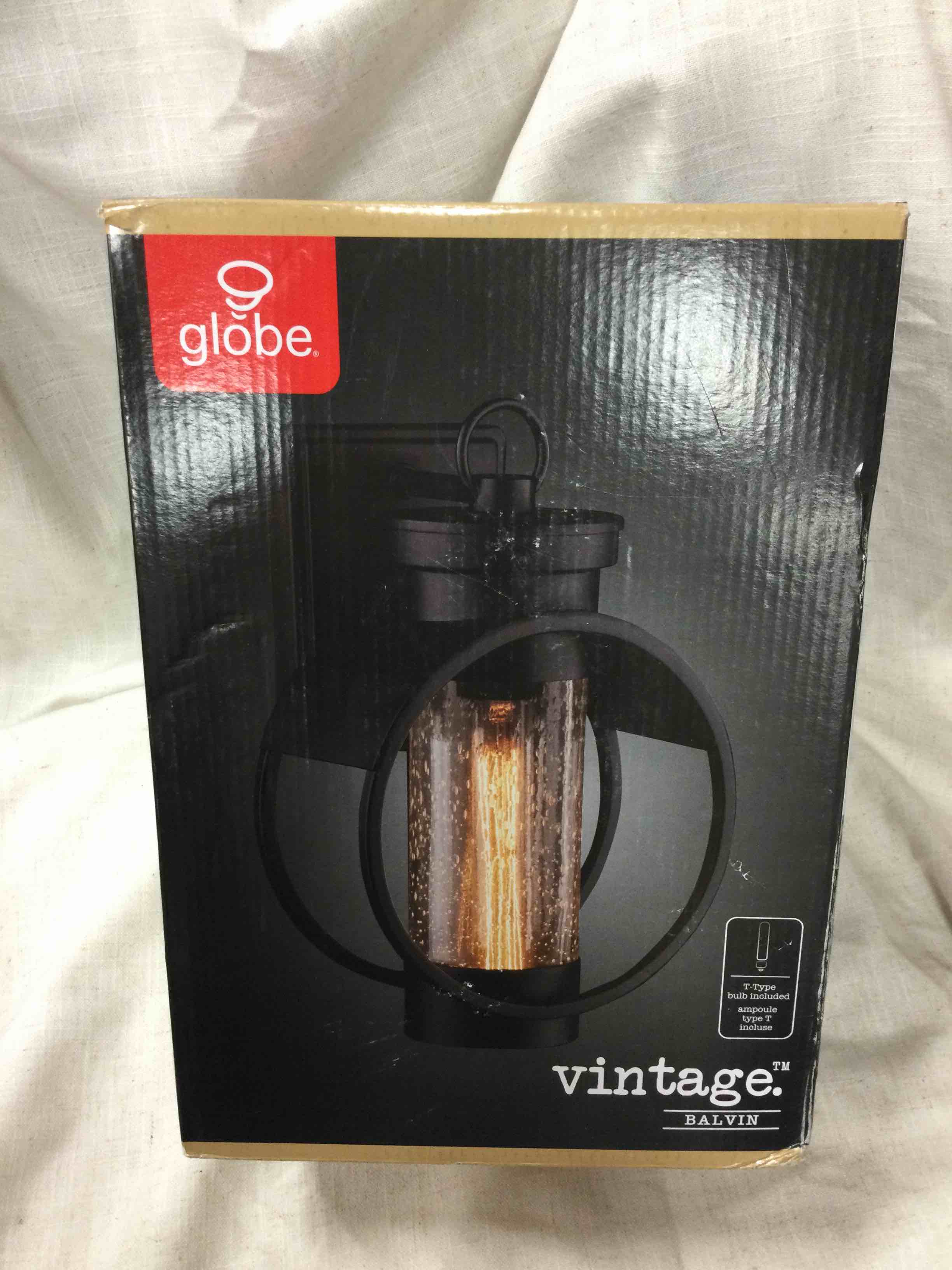 WALL SCONCE BALVIN BLK