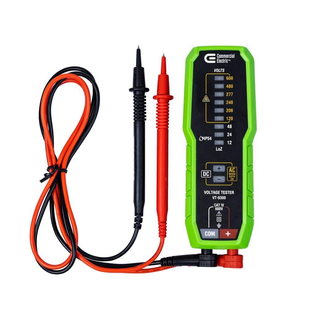 Commercial Electric Electronic AC/DC Voltage Tester