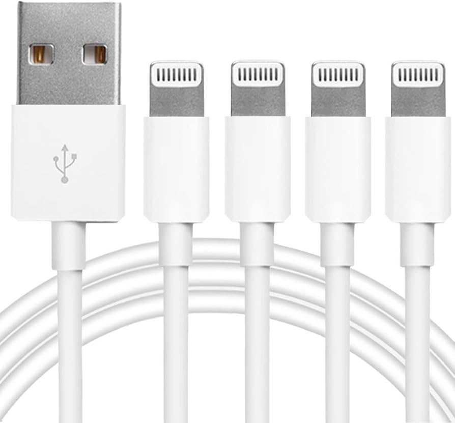 Mailesi Lightning to USB Cable (1m) 4 Pack