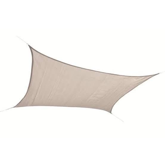 VIgoro Rectangle Shade Sail- Almond 8 ft x 12 ft 1005558185