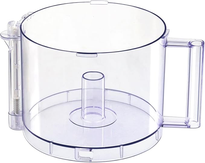 DLC-005AGTXT1 Replacement 14-Cup Food Processor Work Bowl with Gray Handle Compatible With Cuisinart DFP-14, for Cover DFP-14NWBCT1 NOTE: 4 Tabs on Top Rim of Workbowl