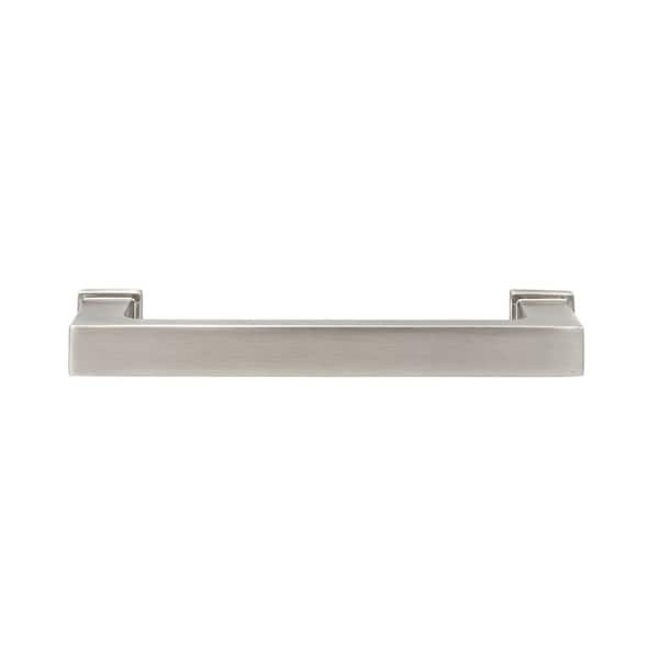 10-Pack Chelsey 4 in. (102 mm) Center-to-Center Classic Satin Nickel Bar Drawer Pull