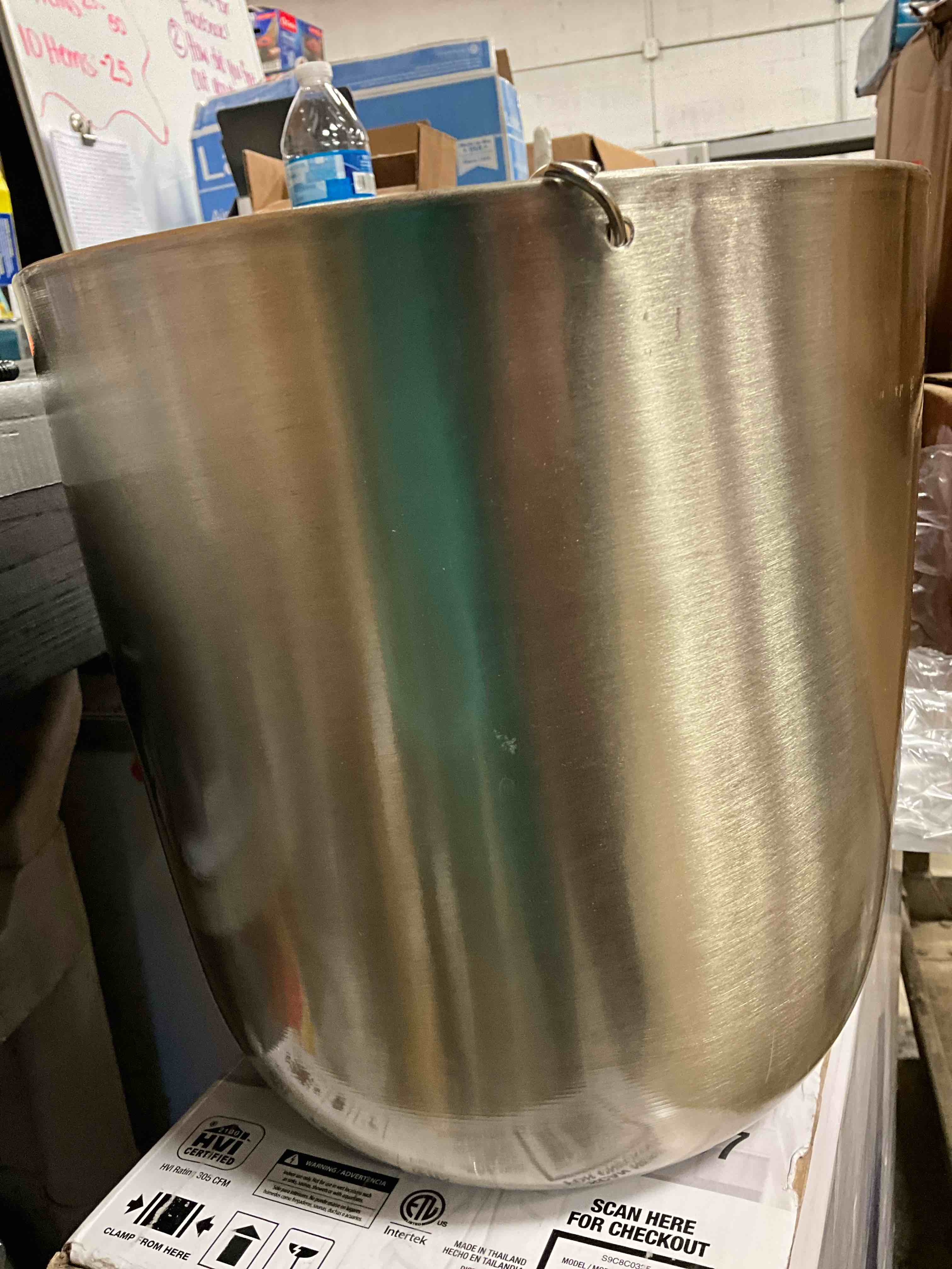 Condition photo showing New/Like New for 10 in. Silver Metal Glam Planter (2-Pack)