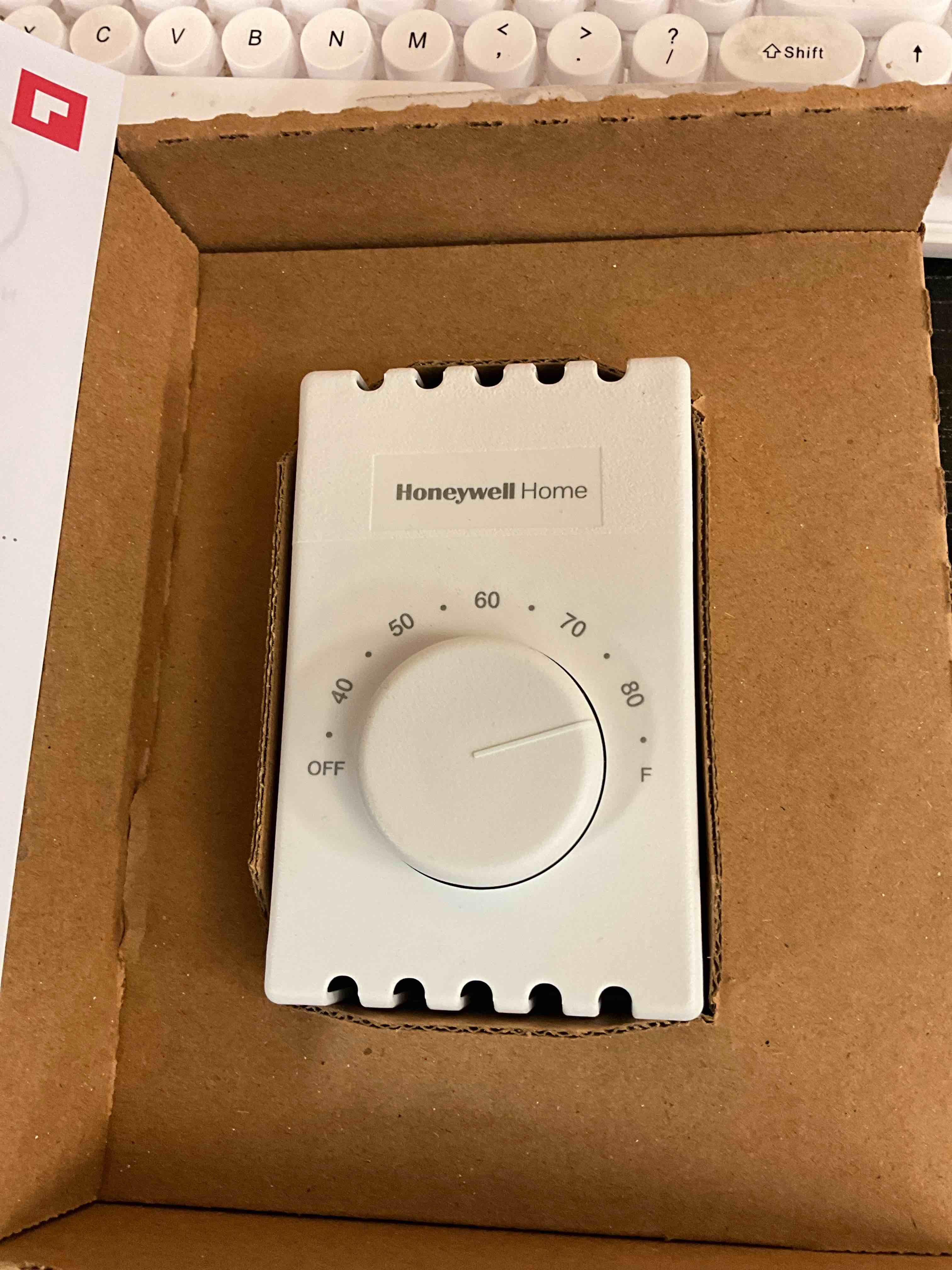 Condition photo showing New/Like New for Honeywell CT410B1017 Electric Heat Thermostat
